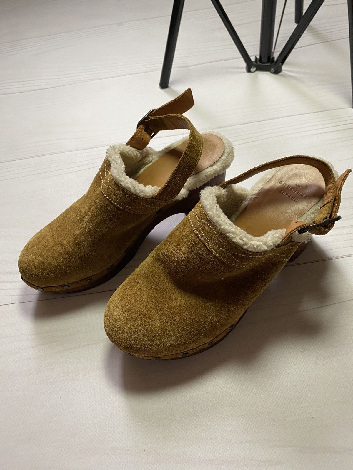 Sezane Sezane taylor suede clogs Size US 9 / IT 39 - 4 Thumbnail