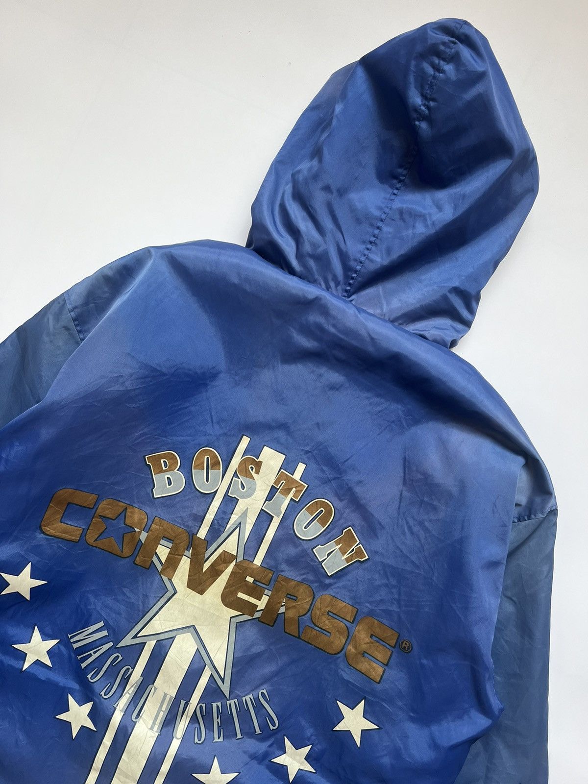 Converse Vintage 90's Converse Boston Deep Pile Jacket Size US L / EU 52-54 / 3 - 9 Thumbnail