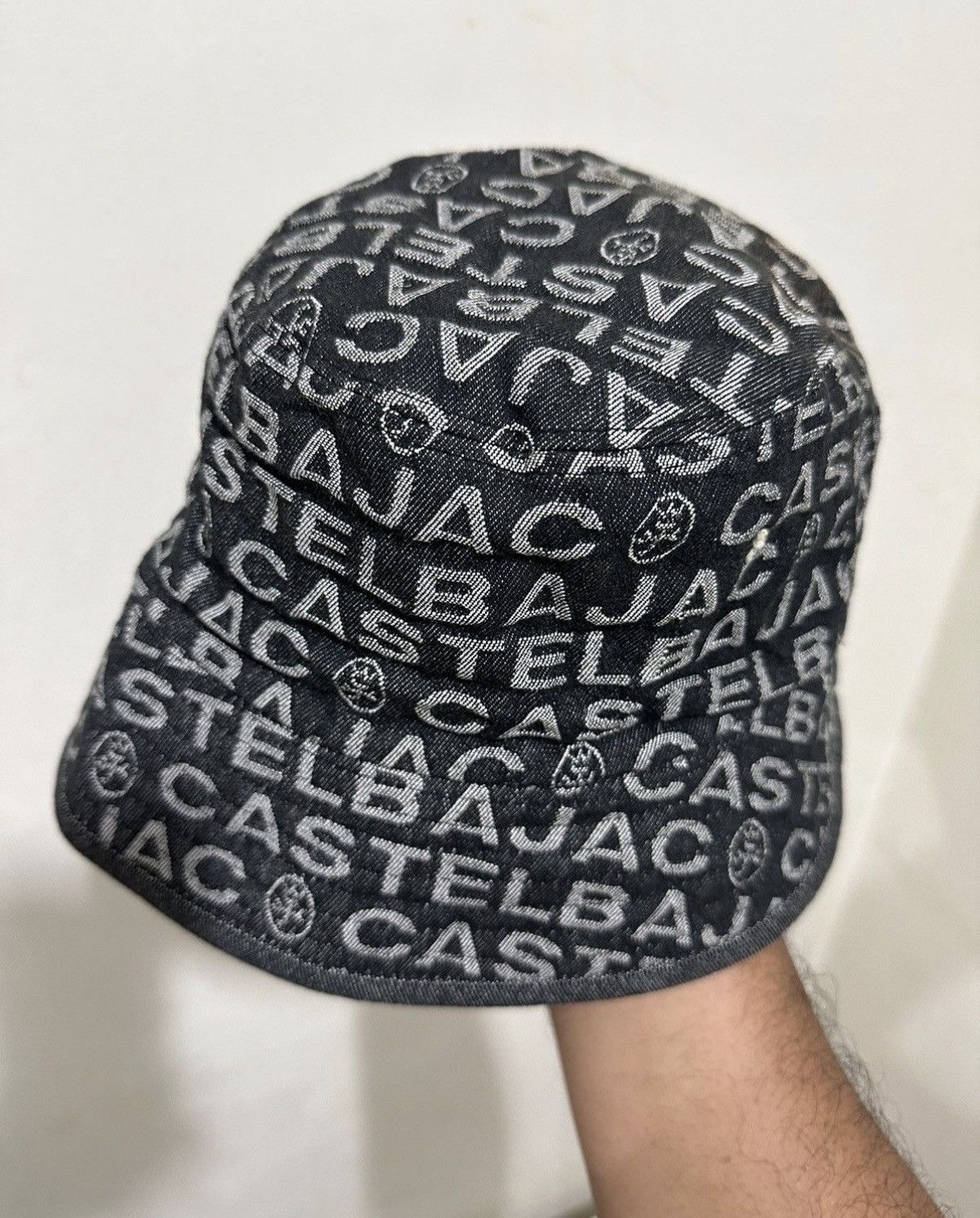 Jean Charles De Castelbajac VTG CASTELBAJEC Overprint Bucket Hat Size ONE SIZE - 4 Thumbnail