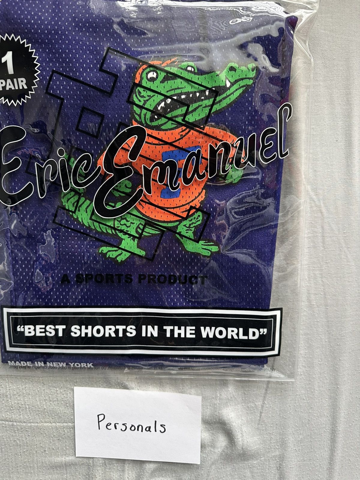 Eric Emanuel × NCAA Eric Emanuel University Of Florida Basic Shorts Large Size US 34 / EU 50 - 3 Thumbnail
