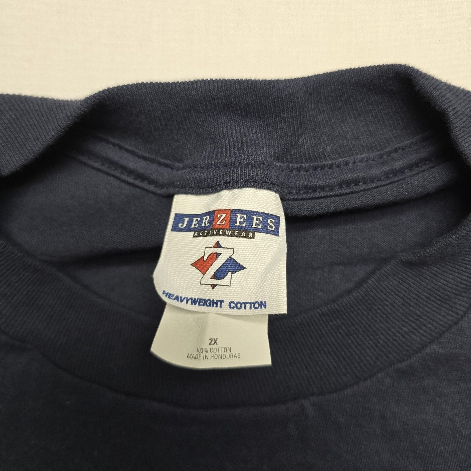 Jerzees Vintage Lewis & Clark Trail Shirt 2XL Blue Montana Map Tee Size US XXL / EU 58 / 5 - 4 Thumbnail