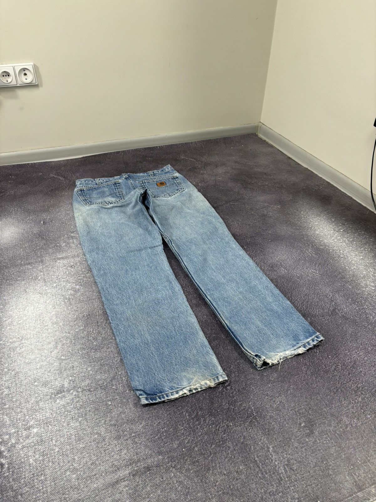 Carhartt Vintage Carhartt USA Faded Washed Blue Hype Denim Jeans Size US 32 / EU 48 - 3 Thumbnail