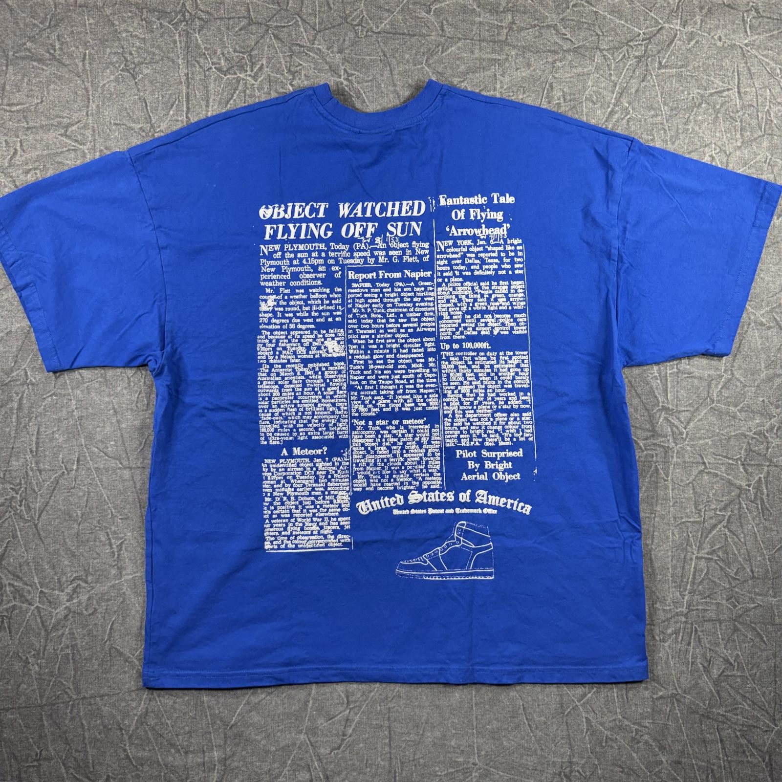 Other Men's M Blue Shirt Air Department Size US M / EU 48-50 / 2 - 6 Thumbnail