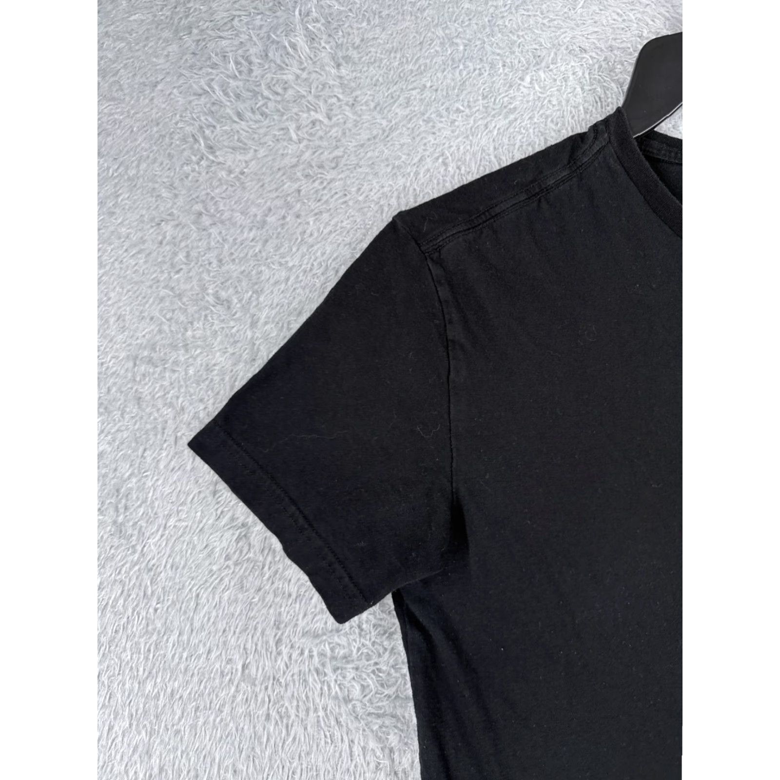 Tommy Hilfiger Tommy Hilfiger Shirt Adult Large Black Slim Fit Crew Neck Short Sleeve Cotton T-Shirt Designer Mens Size US L / EU 52-54 / 3 - 3 Thumbnail