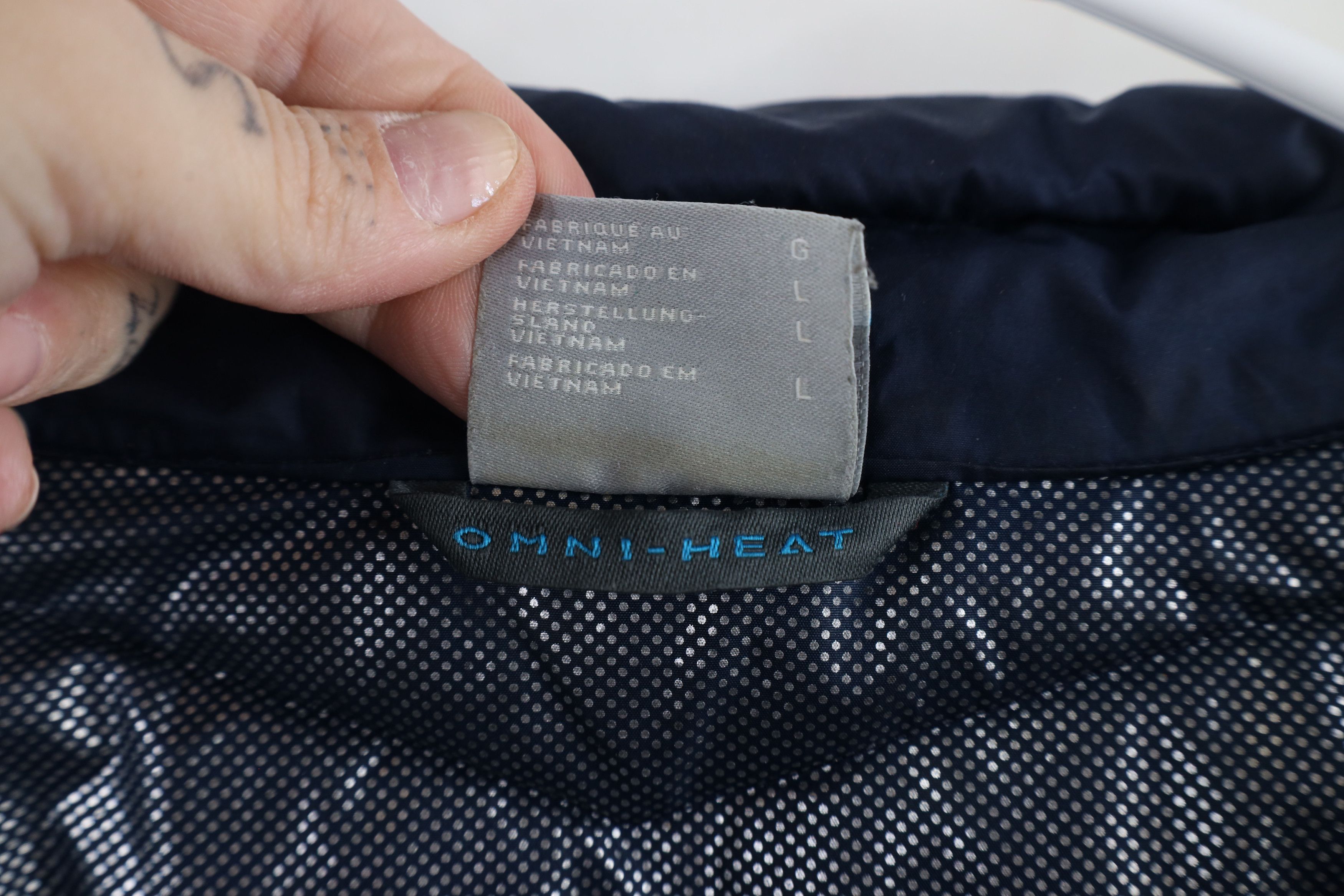 Columbia × Vintage Columbia Titanium Omni Heat Full Zip Puffer Jacket Blue Size US L / EU 52-54 / 3 - 13 Thumbnail