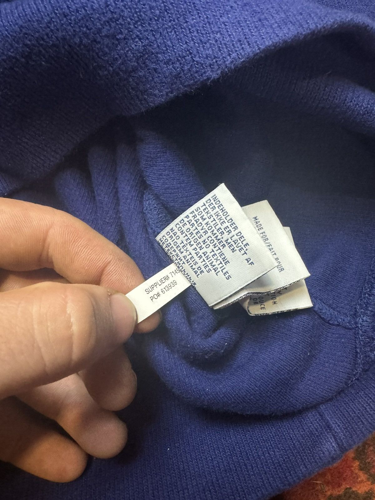 Polo Ralph Lauren × Vintage Vintage Y2K Polo Ralph Lauren Embroidered Logo Sweatshirt Size US XL / EU 56 / 4 - 8 Thumbnail