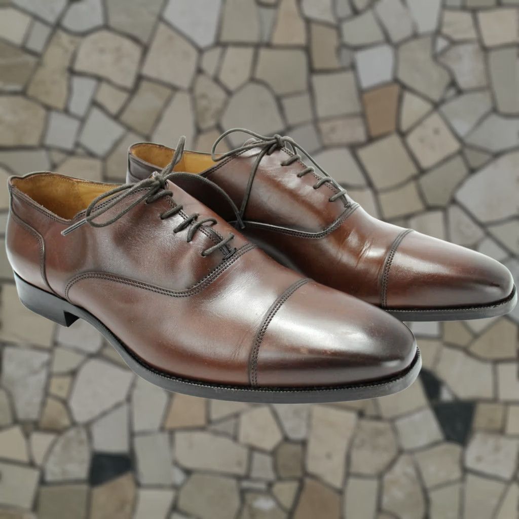 Suitsupply Suitsupply Oxford Shoes Men's EU 43 UK 9 Leather Formal Lace Up FW1004 Size US 10 / EU 43 - 1 Thumbnail