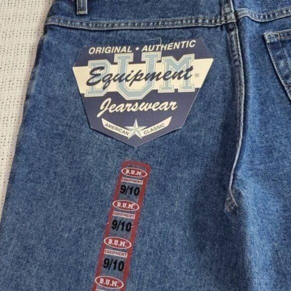 Designer B.U.M. Equipment Vintage Jeanswear Sz 9/10 (32) High Waisted Size 32" / US 10 / IT 46 - 10 Thumbnail