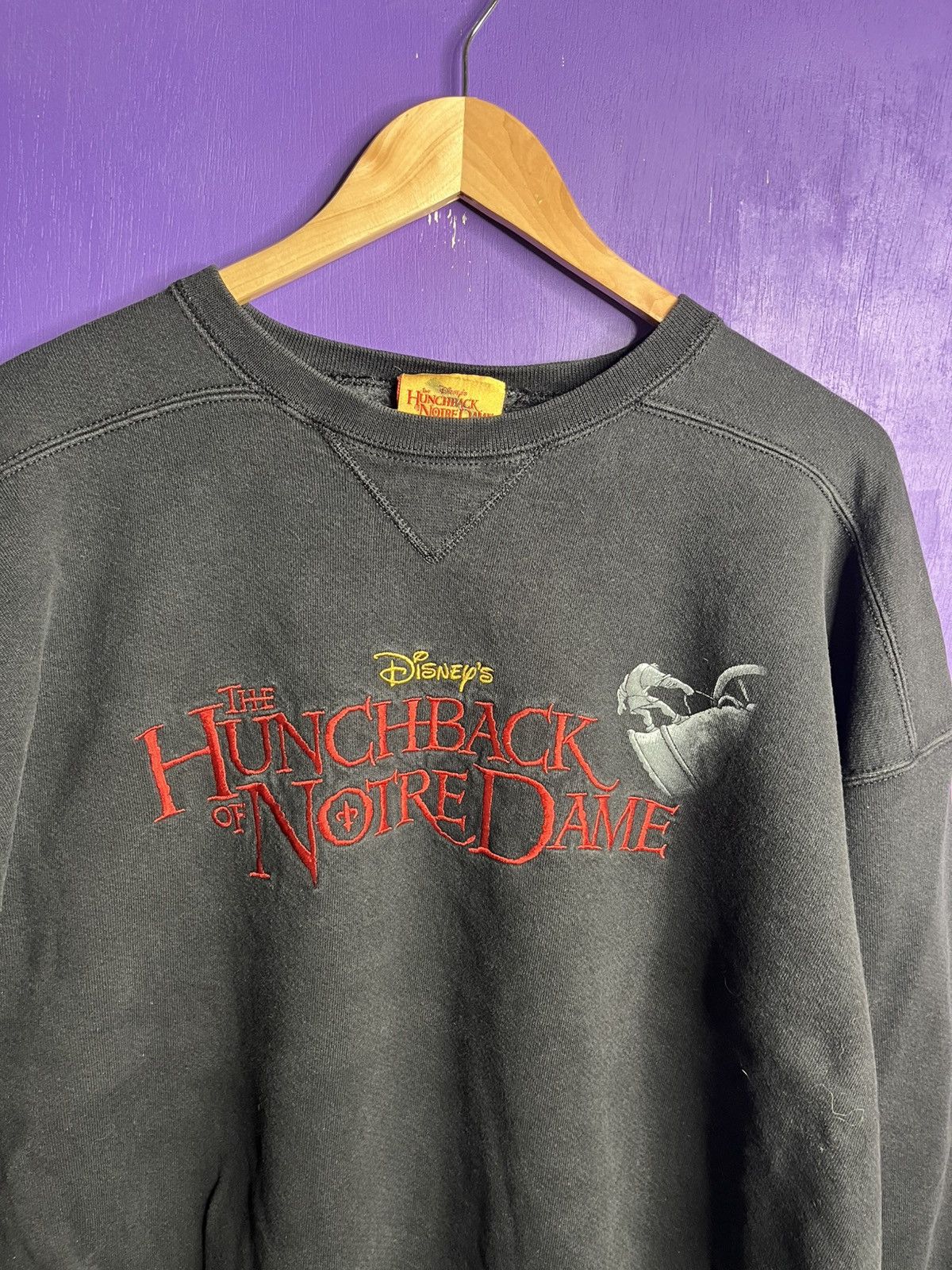 Disney × Vintage Vintage 90s Disney hunchback of Notre dame crewneck Size US XL / EU 56 / 4 - 3 Thumbnail