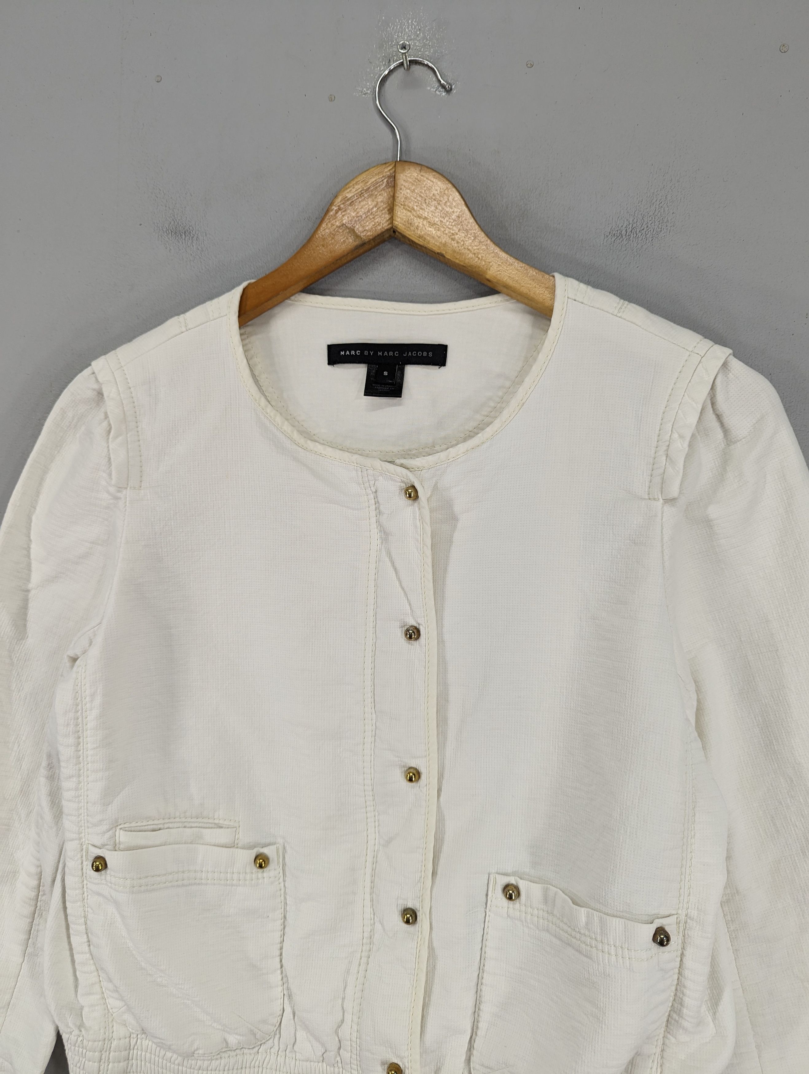 Marc Jacobs 🔥RARE🔥Marc By Marc Jacobs Short Zipper Jacket Size S / US 4 / IT 40 - 4 Thumbnail