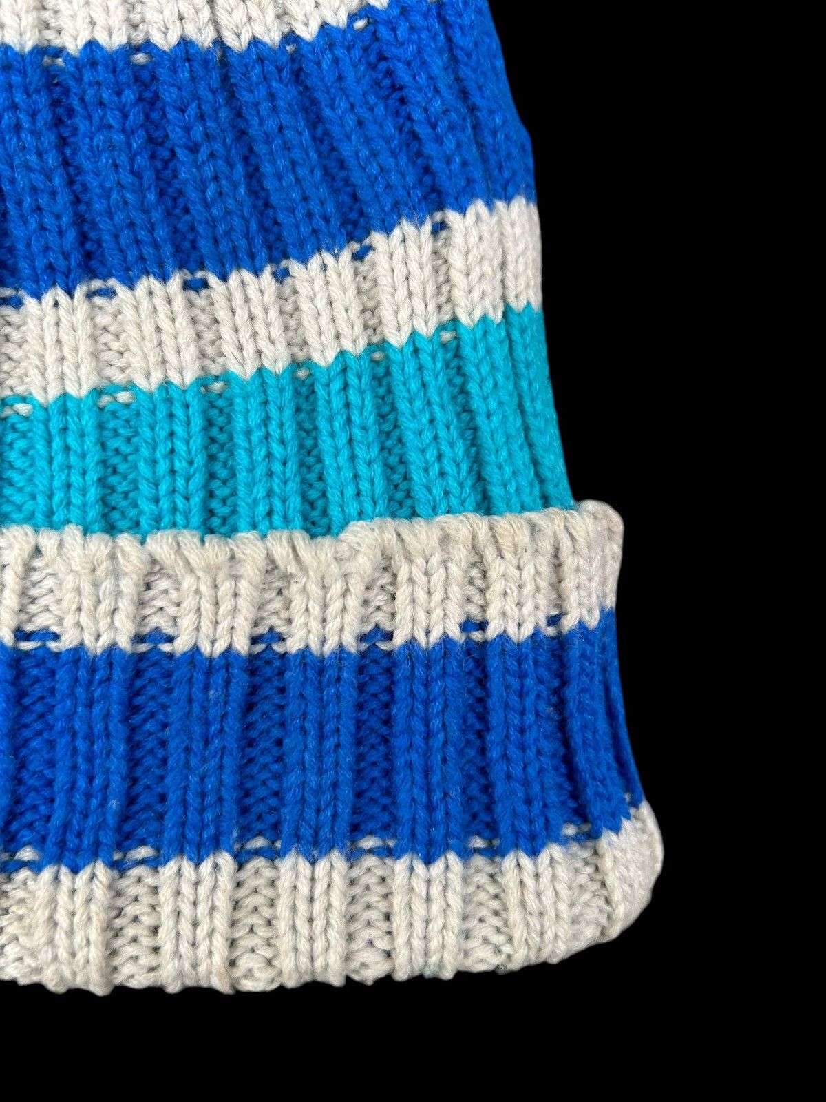 Japanese Brand × Kapital × Vintage Crochet Knitted handmade Beanie Hats Rare ☠️☠️ Size ONE SIZE - 5 Thumbnail
