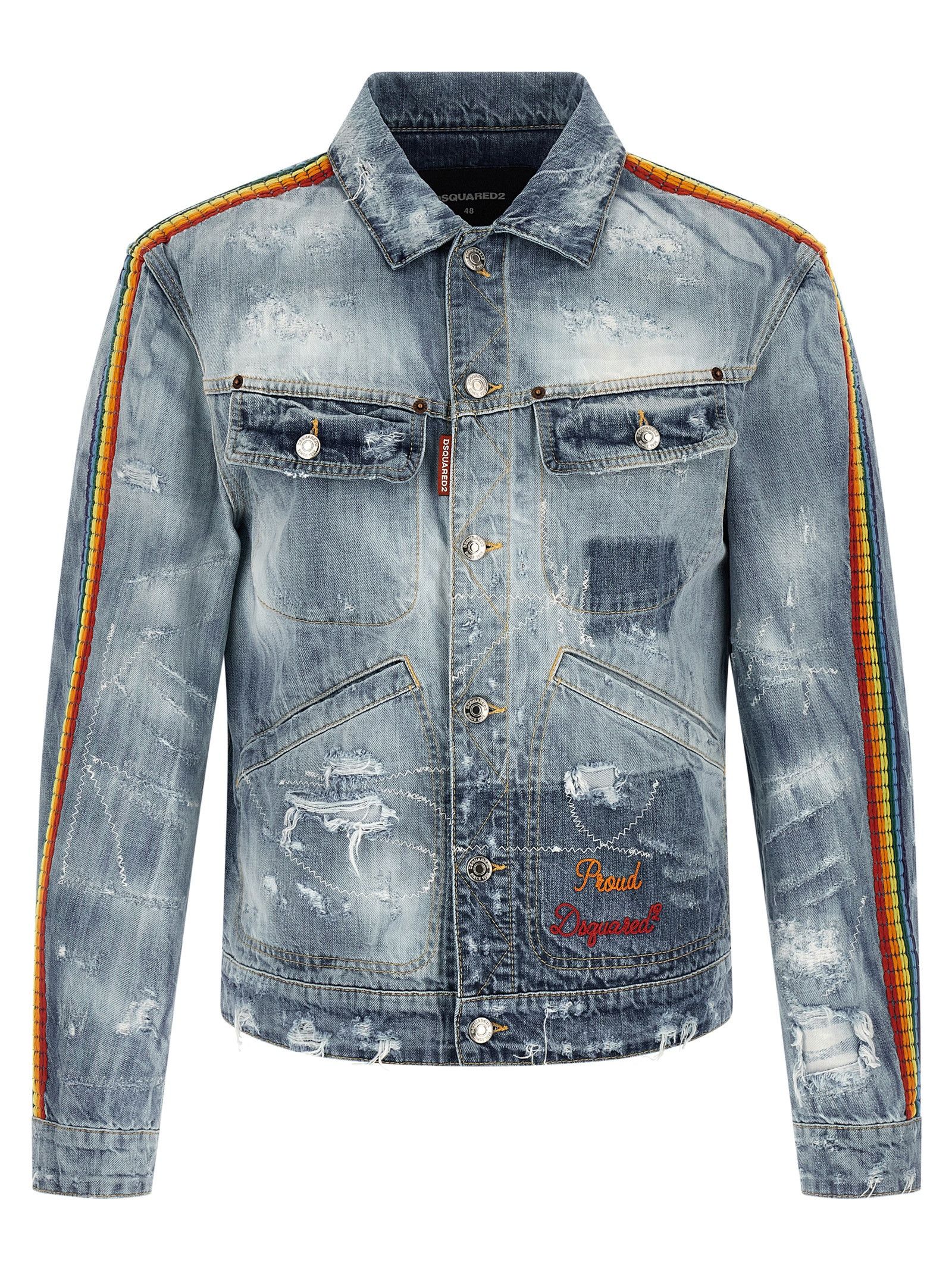 Dsquared2 'La Jean' denim jacket Size US L / EU 52-54 / 3 - 1 Thumbnail
