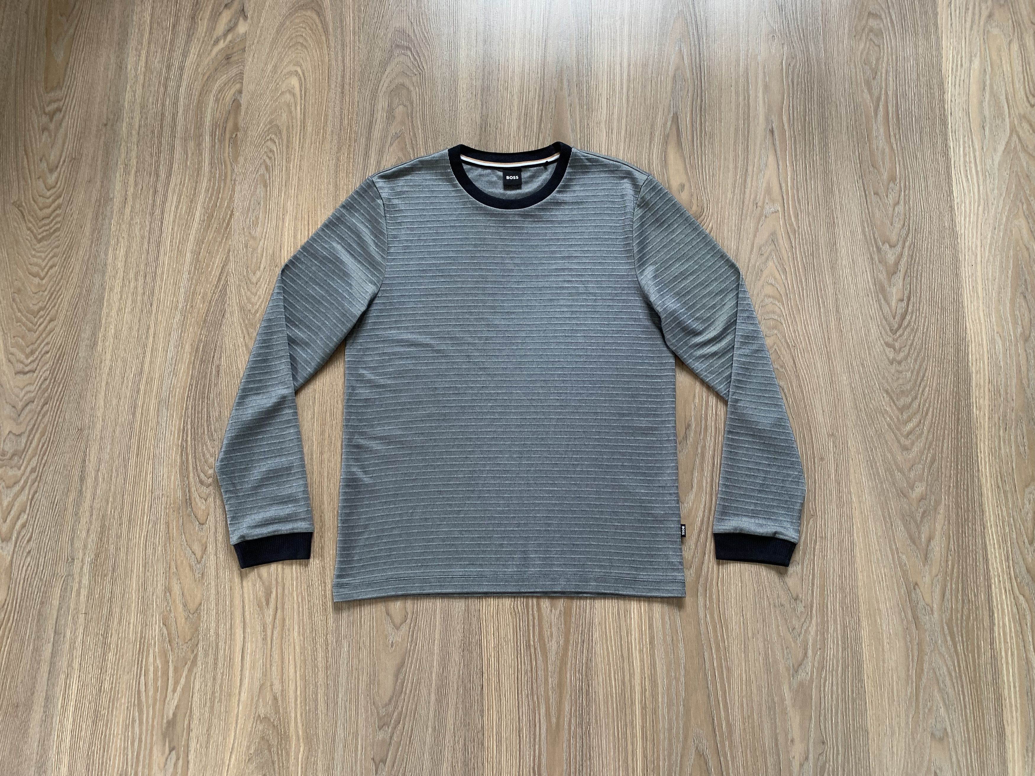 Hugo Boss Hugo Boss Cotton Grey Sweatshirt Size US M / EU 48-50 / 2 - 1 Thumbnail
