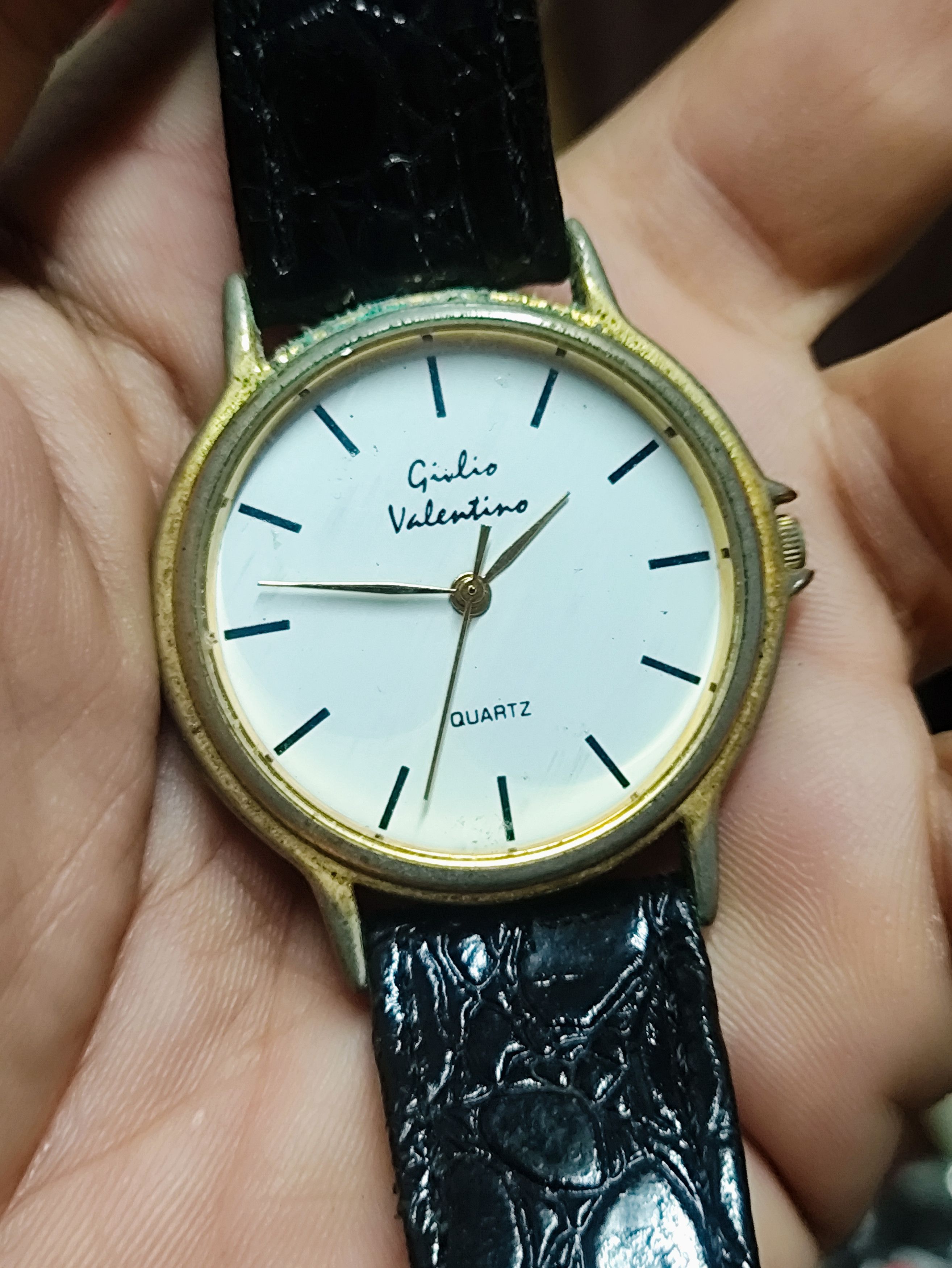 Japanese Brand × Vintage Vintage Watch By Girdio Valentino JAPAN ENGINE WATCH Size ONE SIZE - 7 Thumbnail