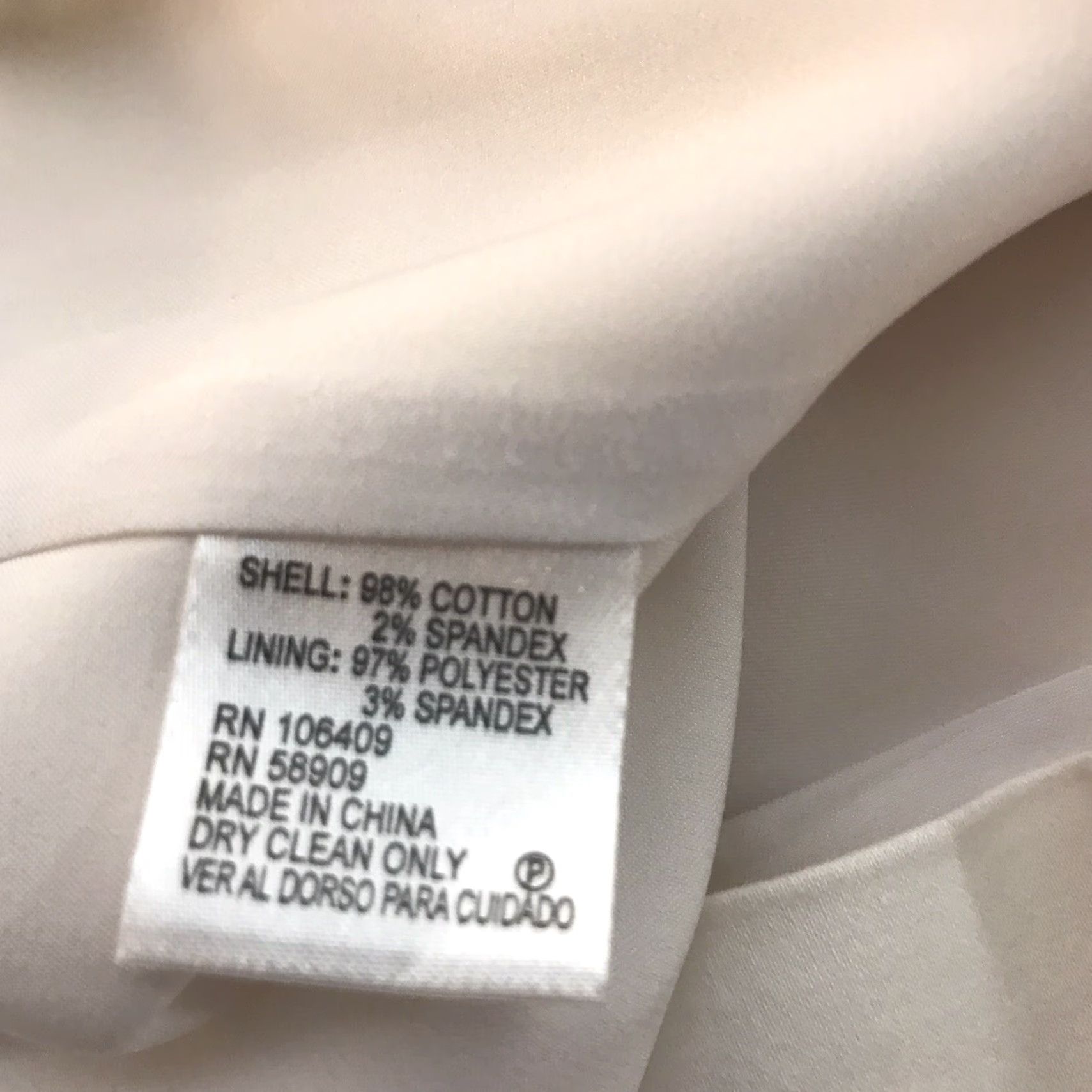 Vintage ANTONIO MELANI White Sleeveless Midi Career Dress Womens Size 14 Size XL / US 12-14 / IT 48-50 - 7 Thumbnail