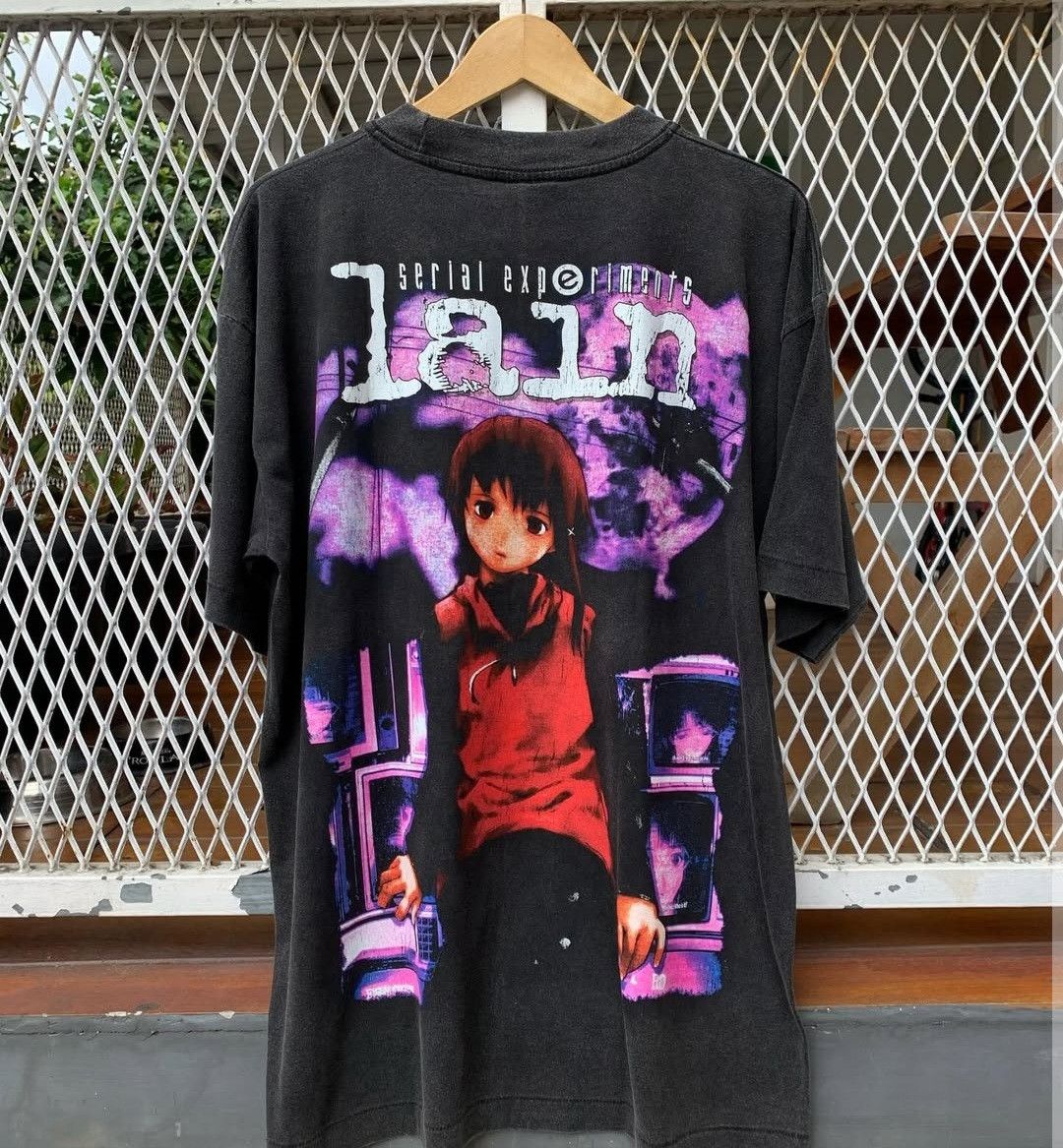 Anime Lain Serial Experiment Gloomy Purple Size US XL / EU 56 / 4 - 3 Thumbnail