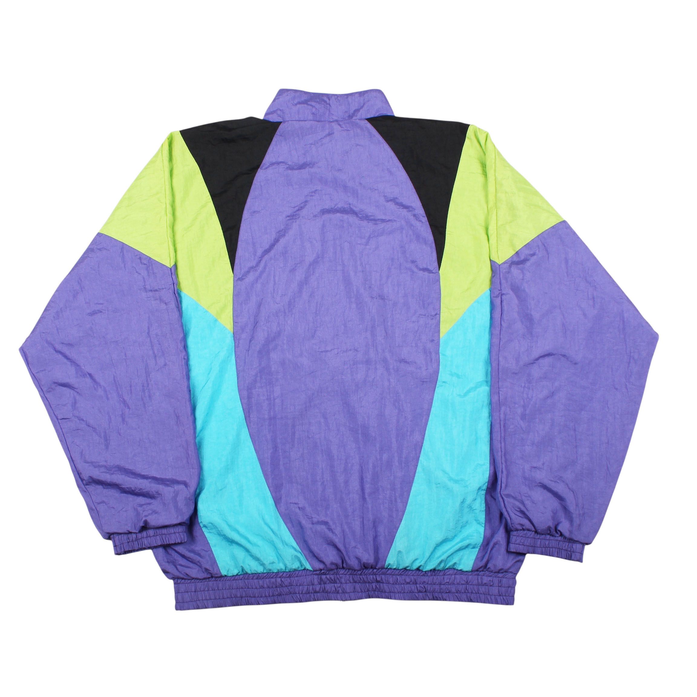 Adidas Vintage Adidas Windbreaker 90s Track Jacket Zip Up Size US L / EU 52-54 / 3 - 4 Thumbnail