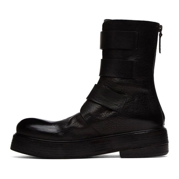 Marsell Triple Buckle Boot Black. Size 40 Size US 10 / IT 40 - 11 Thumbnail