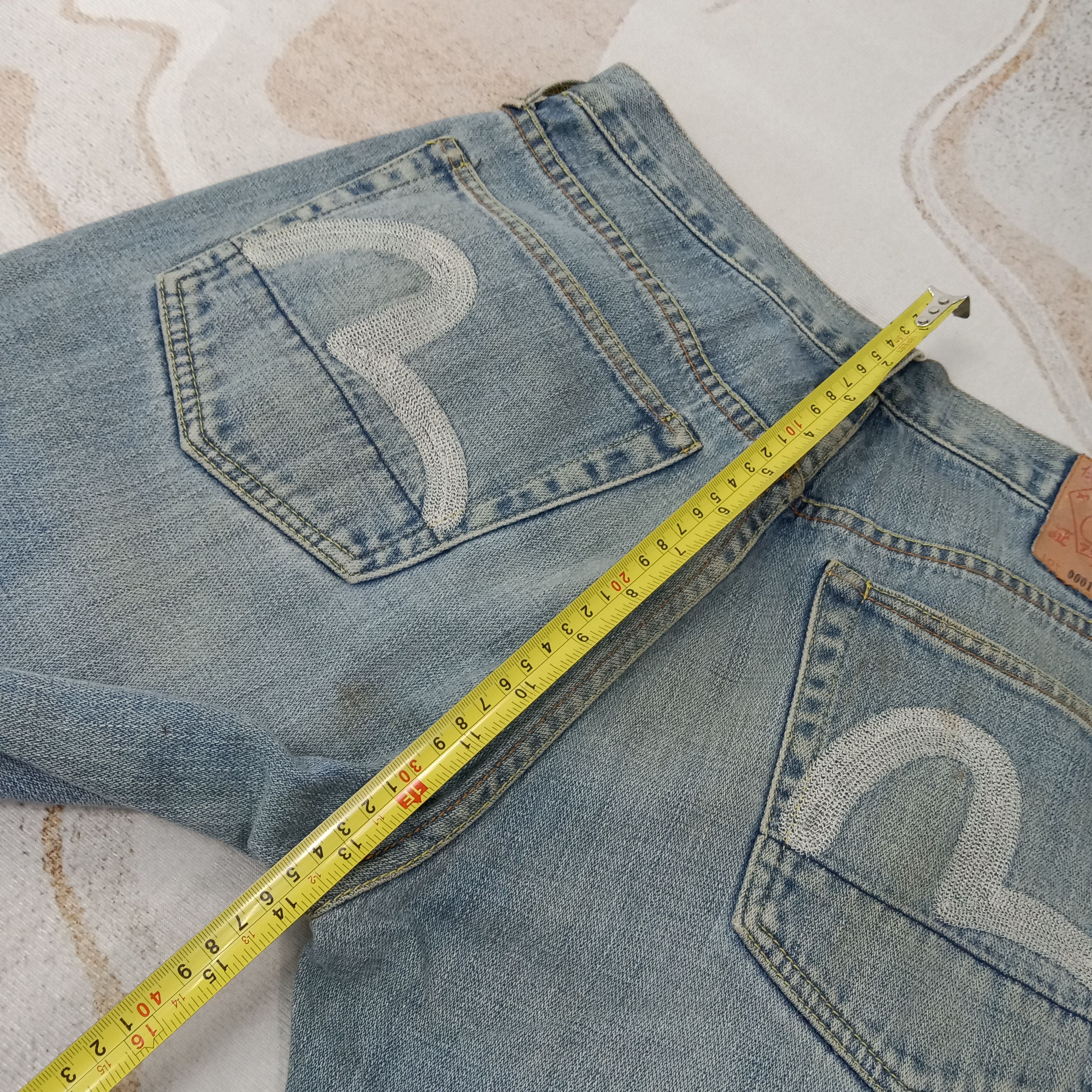 Evisu Evisu Japanese Daicock Custom Art Denim Jeans C228N27 Size US 30 / EU 46 - 13 Thumbnail