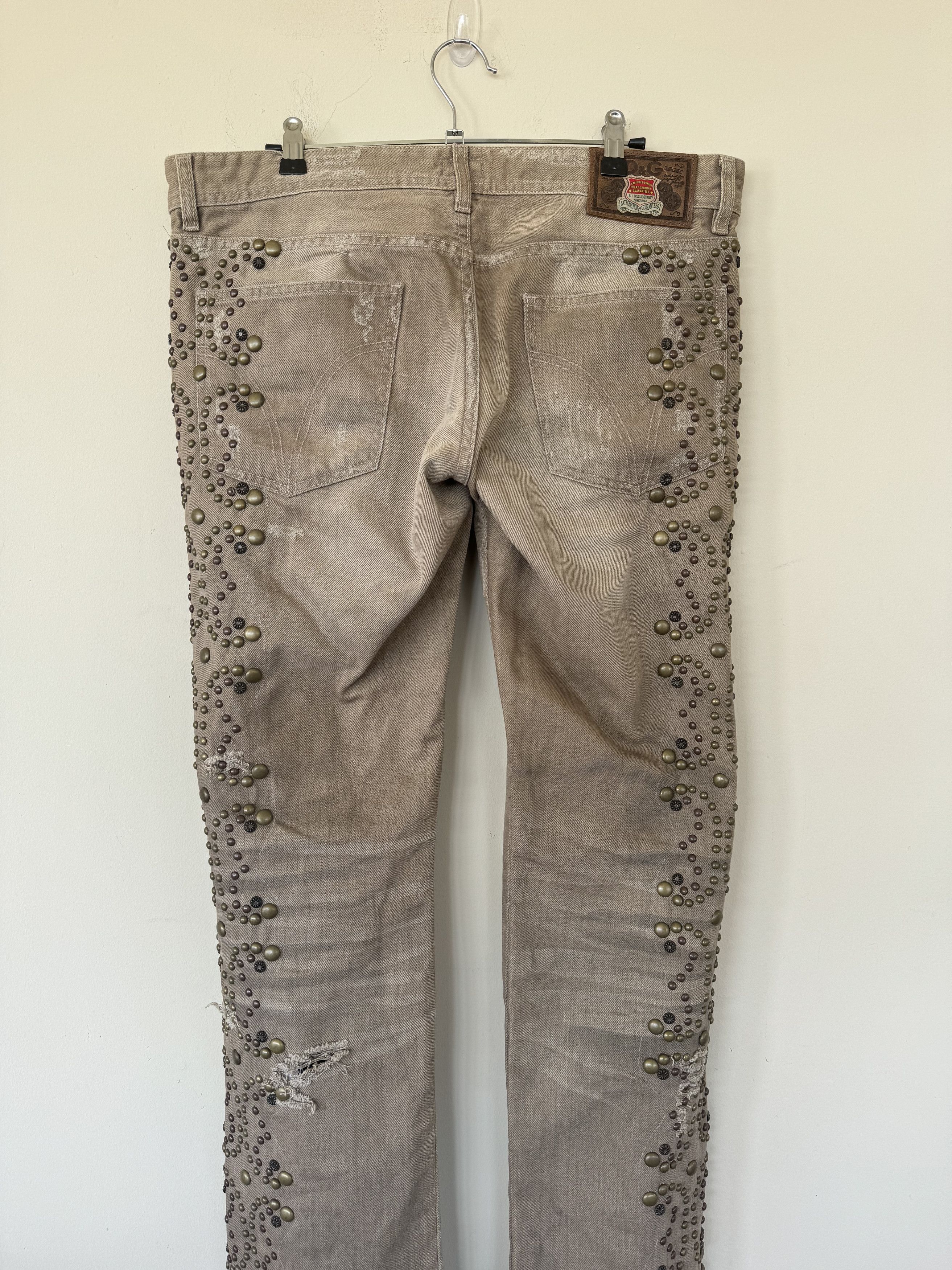 Dolce & Gabbana Vintage Studded Dolce & Gabbana Denim Size US 33 - 7 Thumbnail