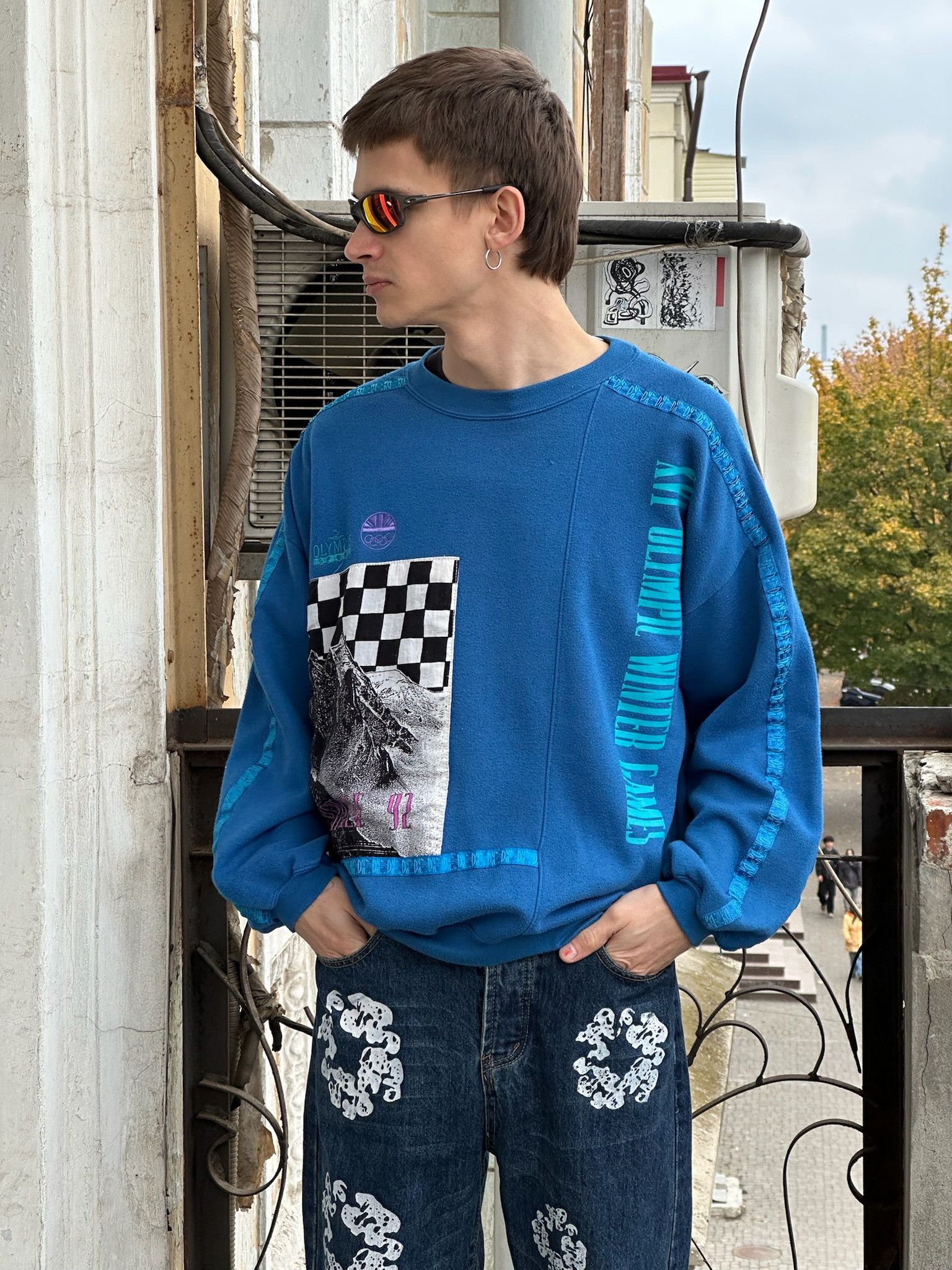 USA Olympics Vintage 1992 Olympic Winter Games Sport sweatshirt France Size US M / EU 48-50 / 2 - 5 Thumbnail