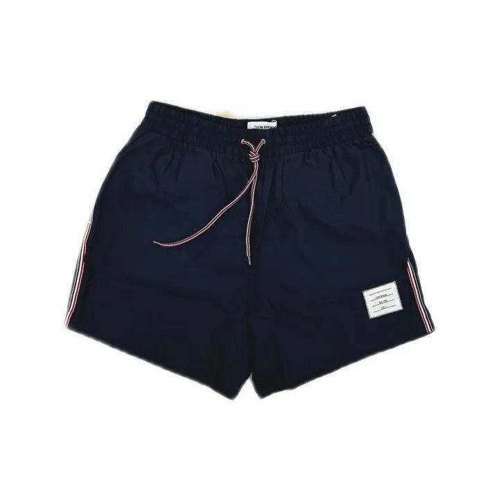 Thom Browne Thom Browne Blue Striped Swim Shorts for Men -2507 Size US 26 / EU 42 - 8 Thumbnail