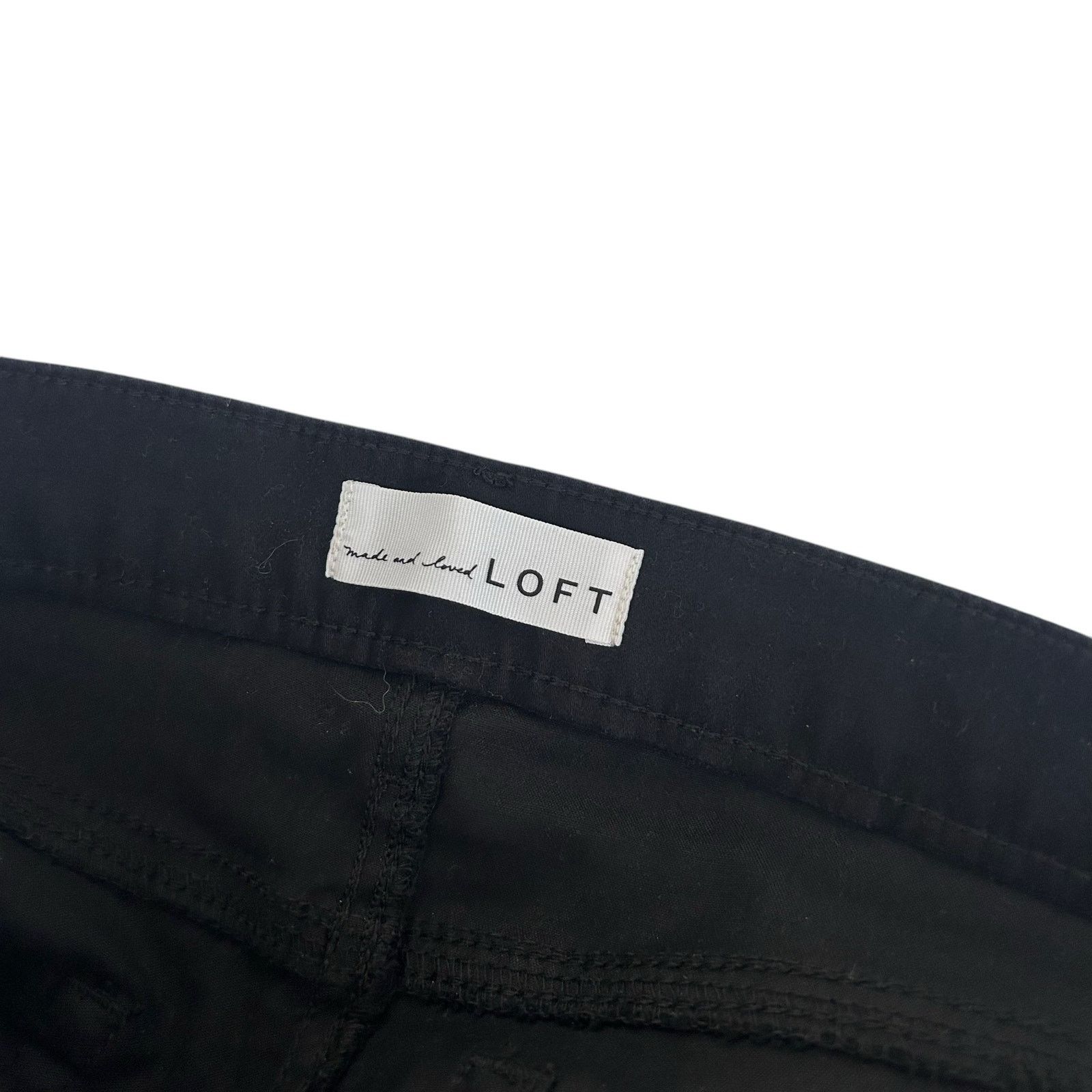 Loft Loft Black Skinny Jeans Sz 30 Size 30" / US 8 / IT 44 - 2 Thumbnail