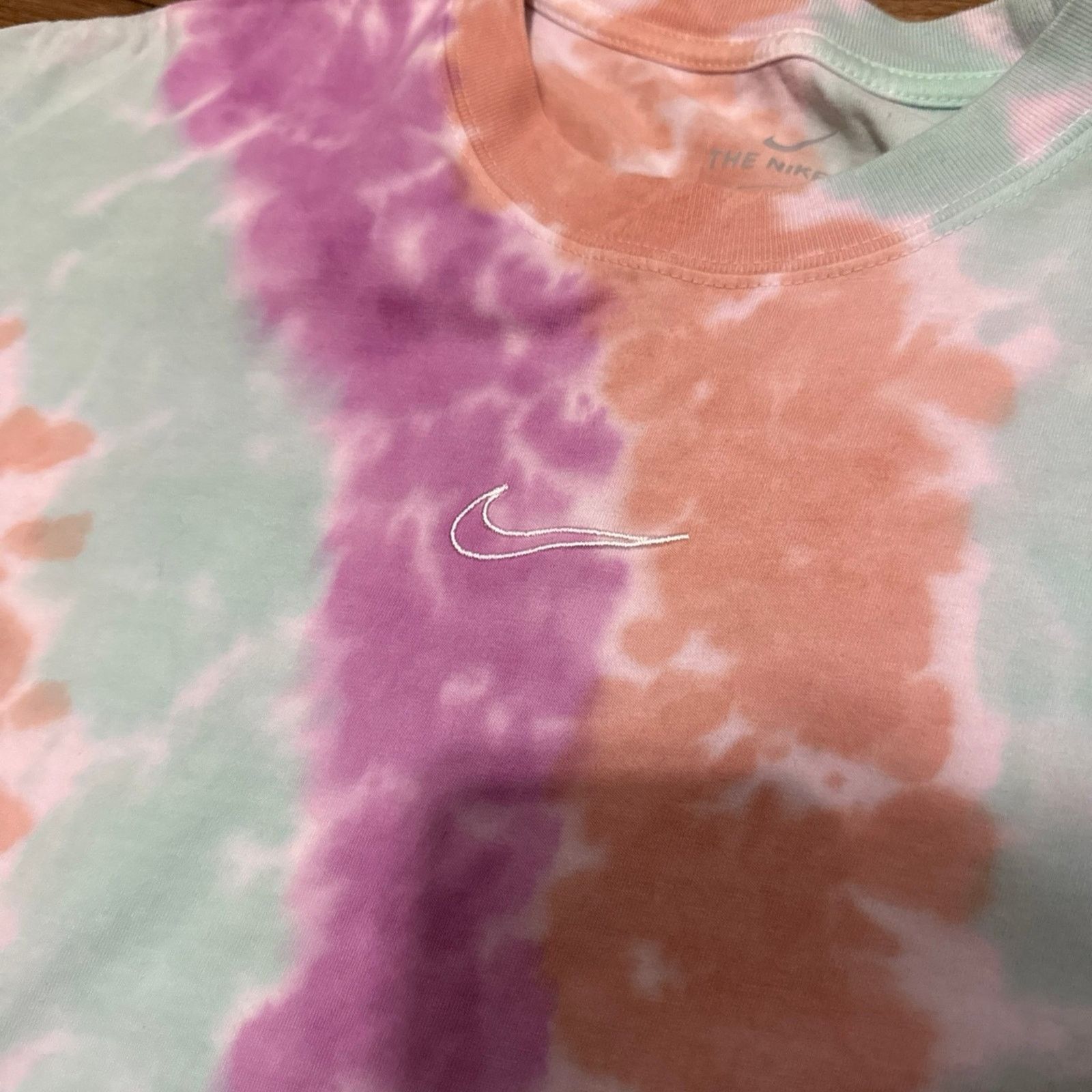 Nike Nike Center Swoosh Tie-Dye Short Sleeve Shirt Size US S / EU 44-46 / 1 - 2 Thumbnail