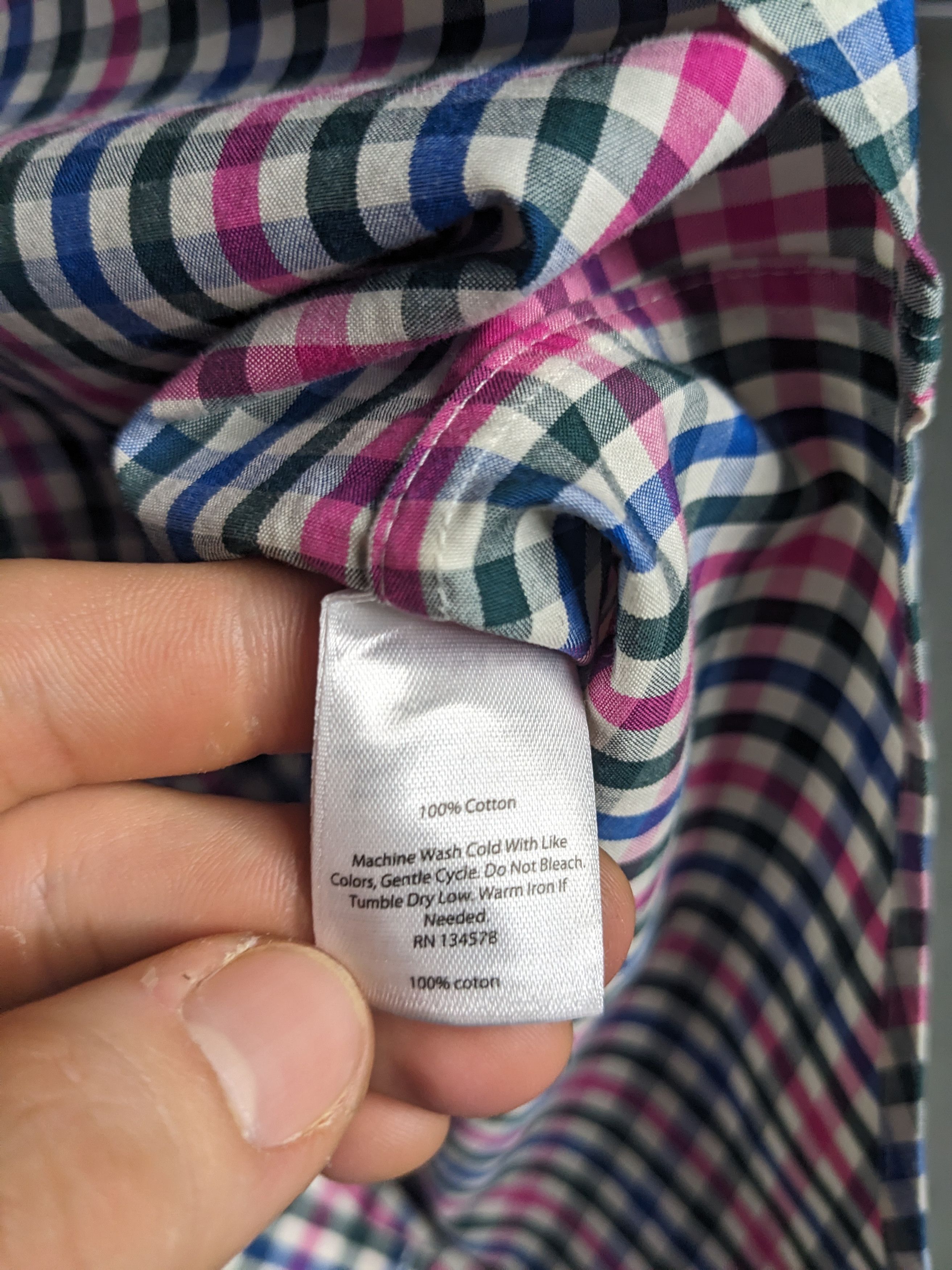 Vineyard Vines Vineyard Vines Murray Shirt Medium Check Plaid Long Sleeve Size US M / EU 48-50 / 2 - 10 Thumbnail