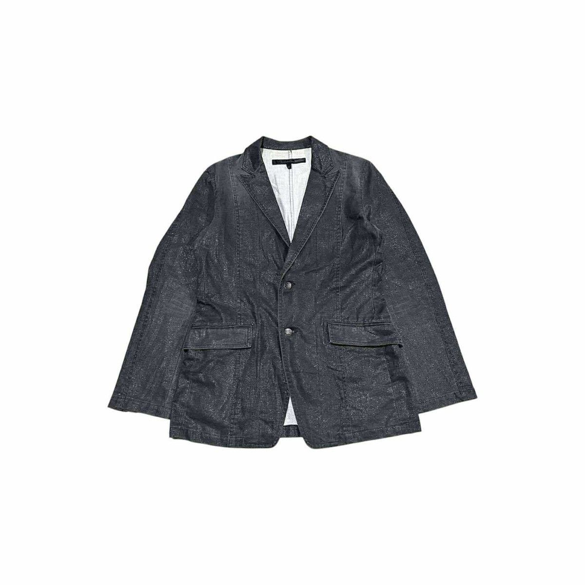 Schlussel 🔥Y2K Archived Schlussel Waxed Jacket Blazer Size US M / EU 48-50 / 2 - 1 Thumbnail