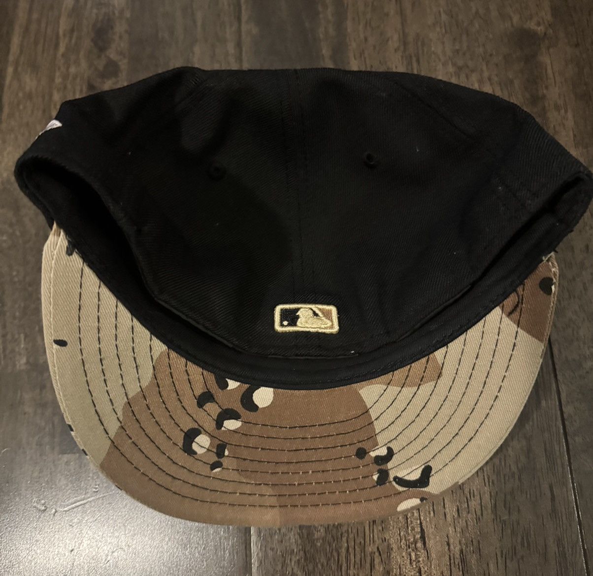 New Era Tampa Bay Rays Camo New Era Fitted Hat 7 1/4 Size ONE SIZE - 3 Thumbnail