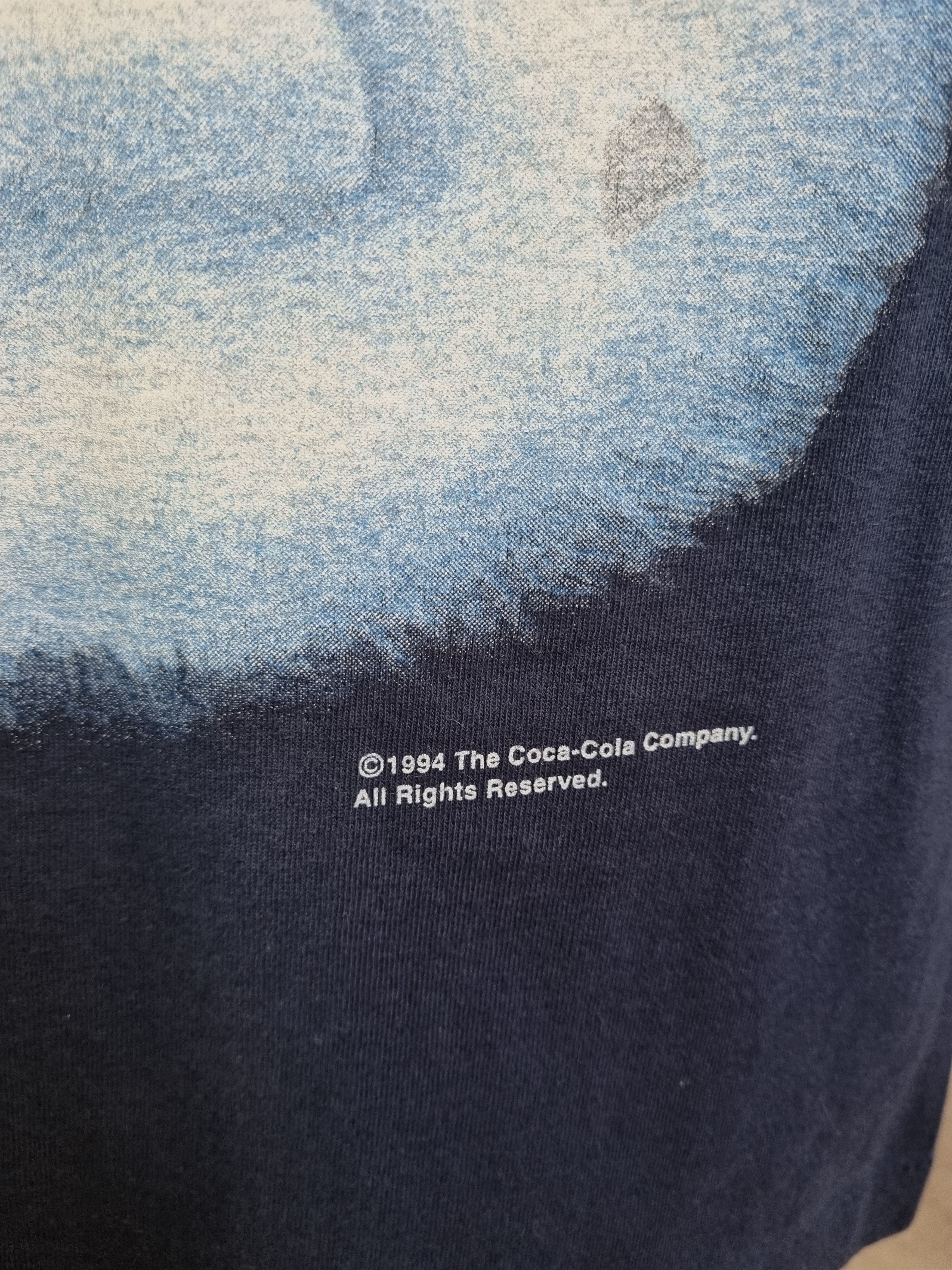 Coca Cola × Vintage Vintage 94s Single Stitch Coca Cola Coke Beer Tee Shirt Size US XL / EU 56 / 4 - 2 Thumbnail