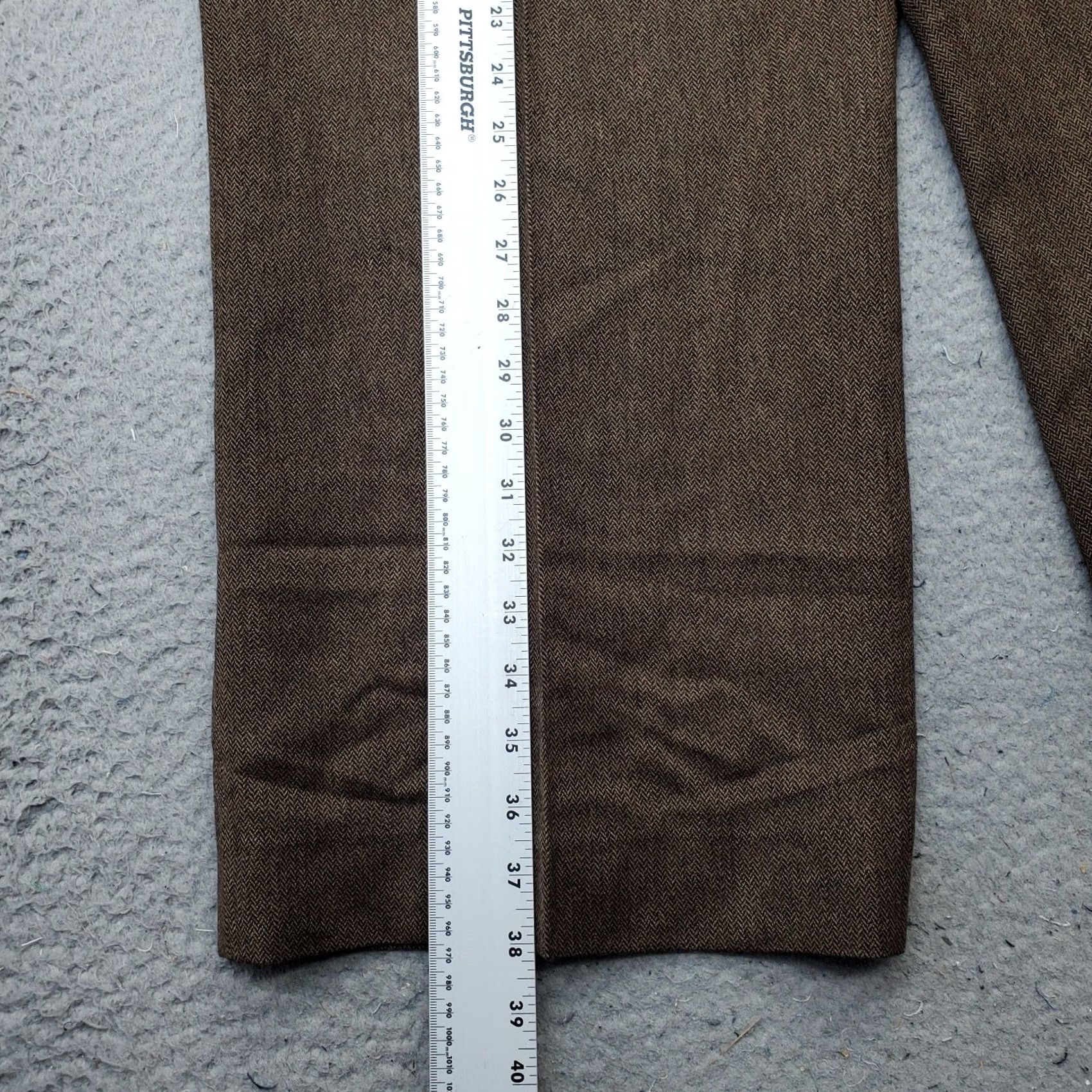 Ralph Lauren Lauren Ralph Lauren Chino Pants Womens 16 Brown Flat Front Wide Leg Hook & Eye Size 38" / US 16 / IT 52 - 3 Thumbnail