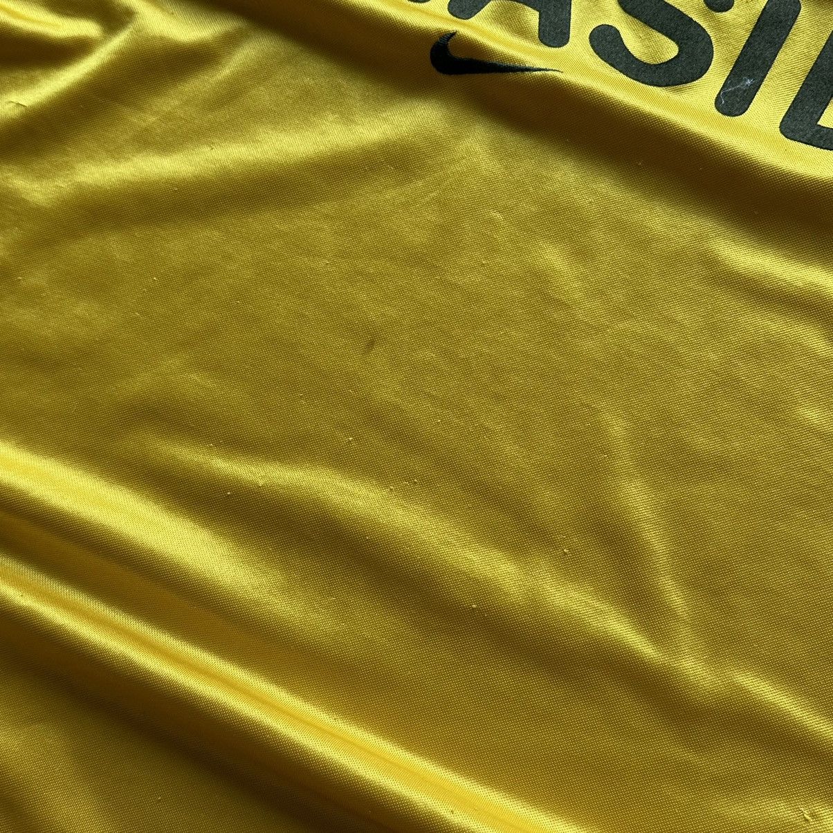 Nike × Vintage vintage nike brasil 2001 2002 footballshirt footballjersey Size US L / EU 52-54 / 3 - 9 Thumbnail
