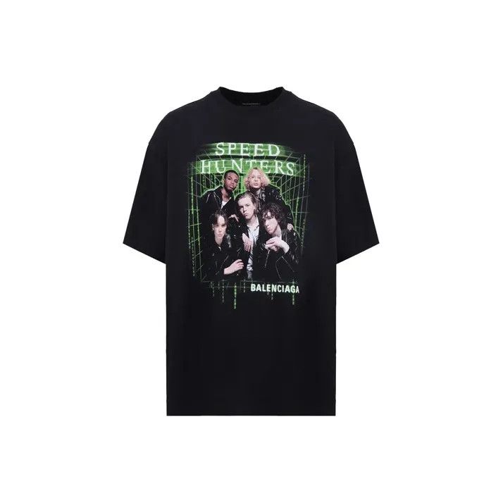 Balenciaga Balenciaga Graphic Print Short Sleeve Tee Size US M / EU 48-50 / 2 - 1 Thumbnail