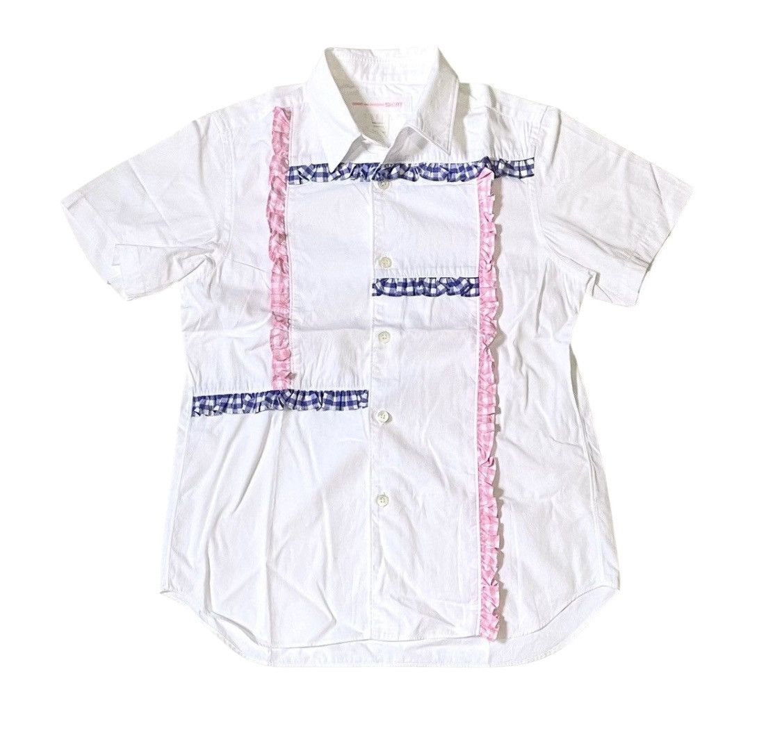 Comme des Garcons CDG SHIRT ruffled plaid shirt Size US S / EU 44-46 / 1 - 1 Thumbnail
