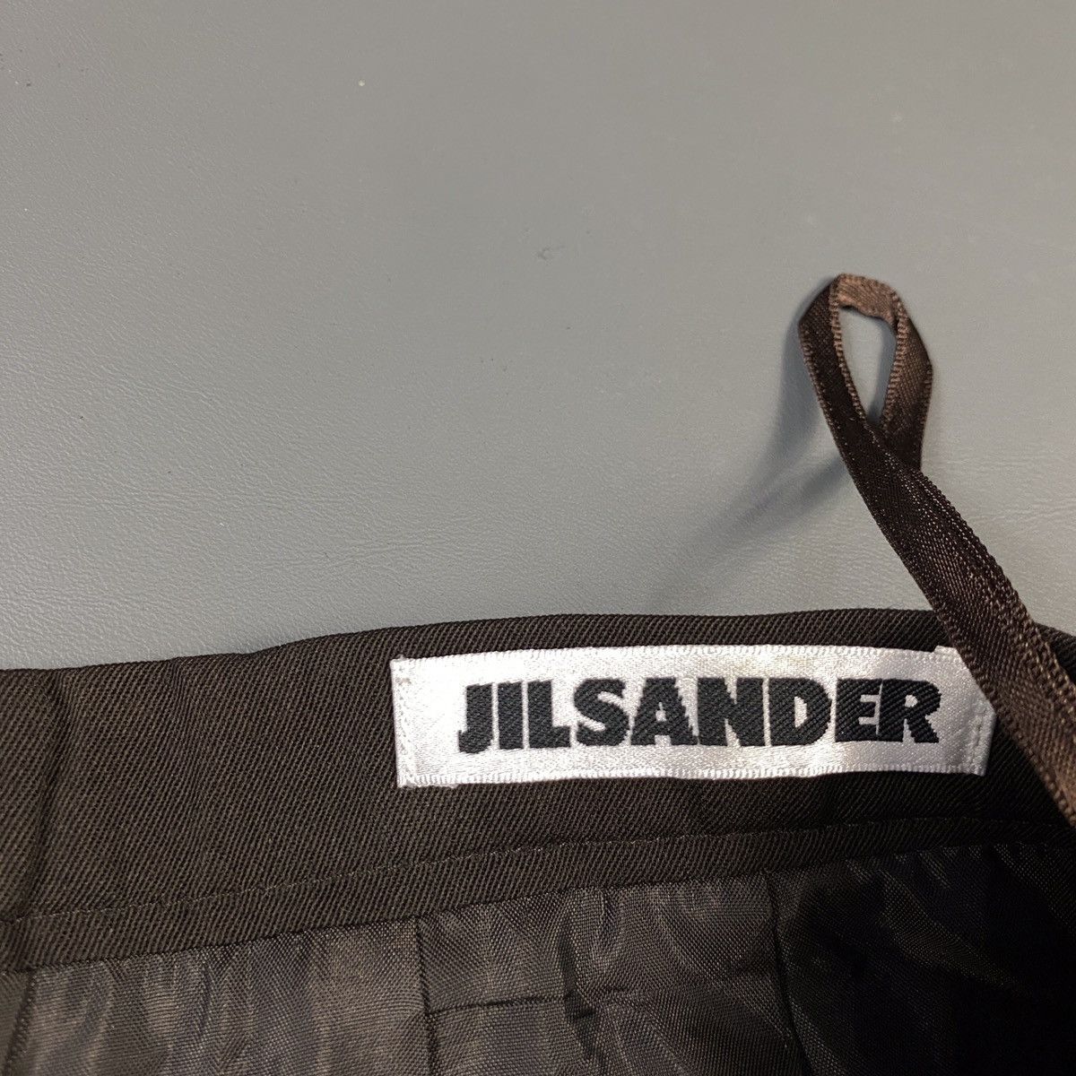 Jil Sander Jil Sander - Wool - Skirt Size 25" / US 0 / IT 36 - 2 Thumbnail