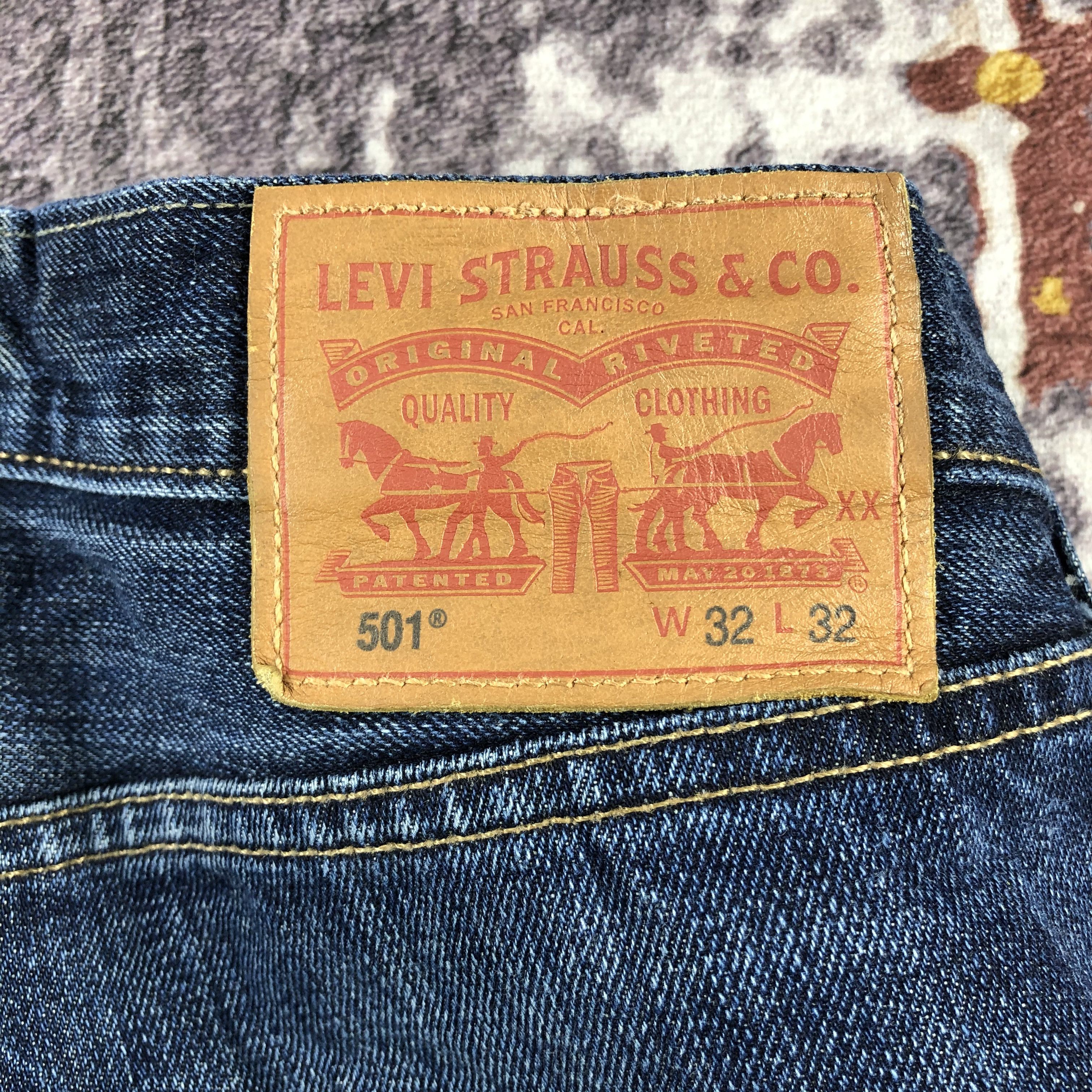 Levi's × Vintage Vintage Blue Wash Levis 501 Jeans-JM2786 Size US 33 - 7 Thumbnail
