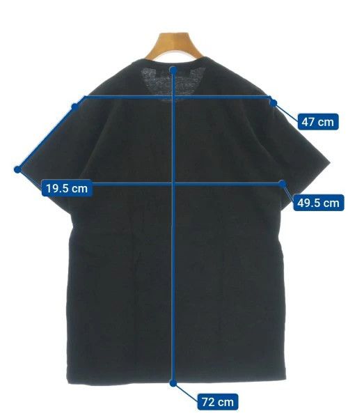 Comme des Garcons PLAY T-Shirt Short Sleeve Cotton Print Red Heart Crewneck Black Size US XL / EU 56 / 4 - 3 Thumbnail
