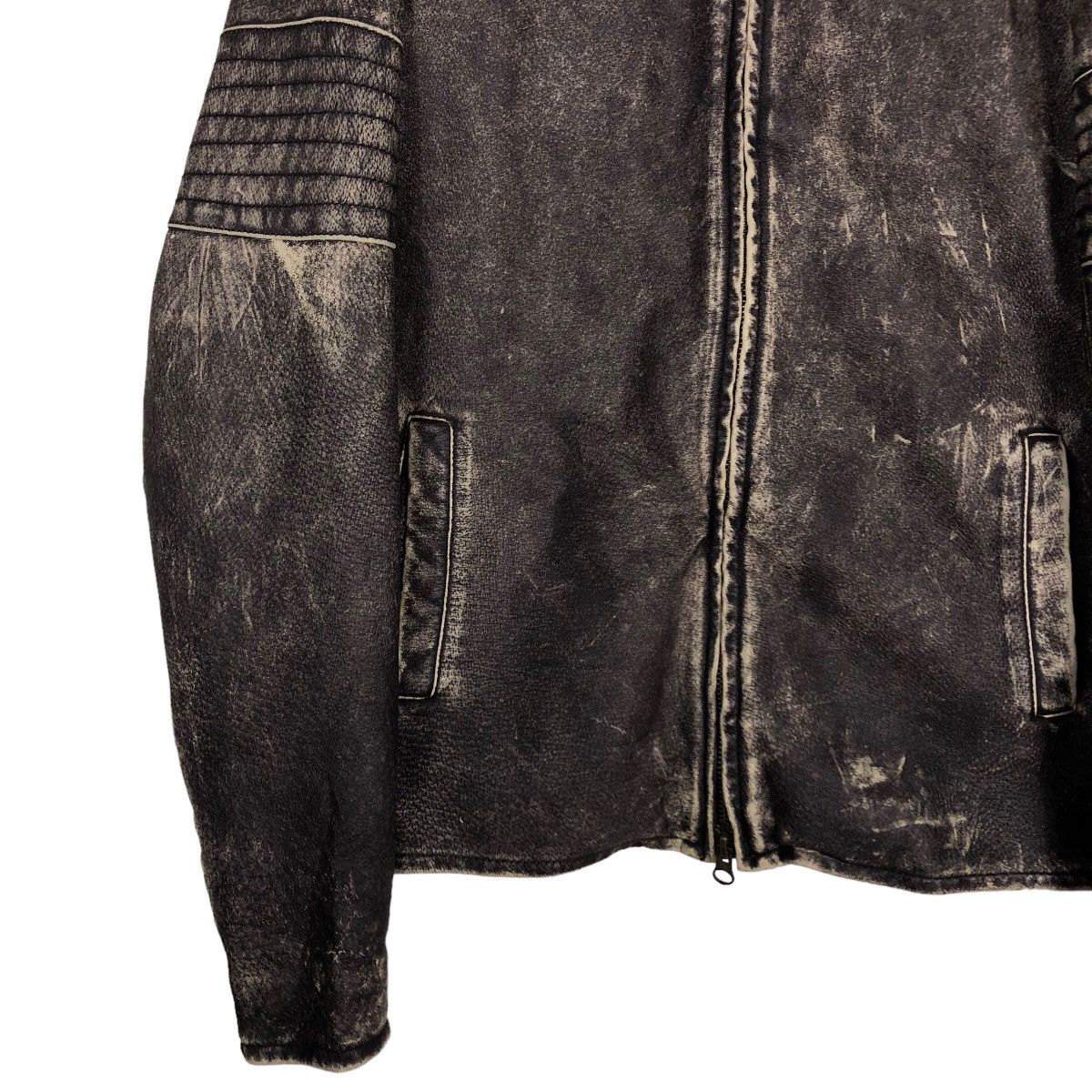Japanese Brand 🔥Vintage Pigskin Leather Biker Jacket Pinball Japan Made Size US S / EU 44-46 / 1 - 4 Thumbnail
