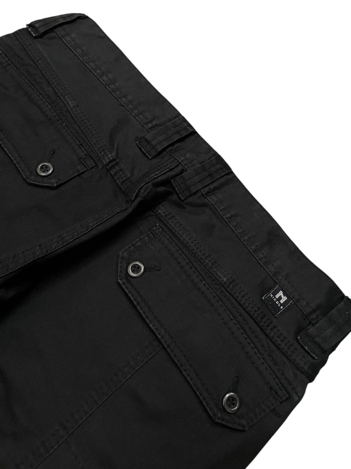 HIDEAWAYS × Japanese Brand × Tornado Mart Hideaways Nicole Bondage Paneled Flared Pants Size US 32 / EU 48 - 18 Thumbnail