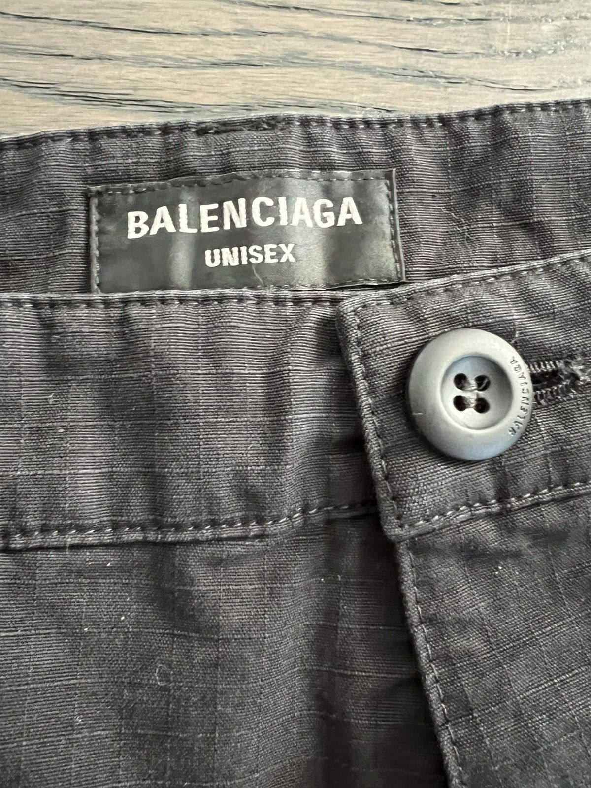 Balenciaga BALENCIAGA FLARED CARGO PANTS IN BLACK Size US 30 / EU 46 - 6 Thumbnail