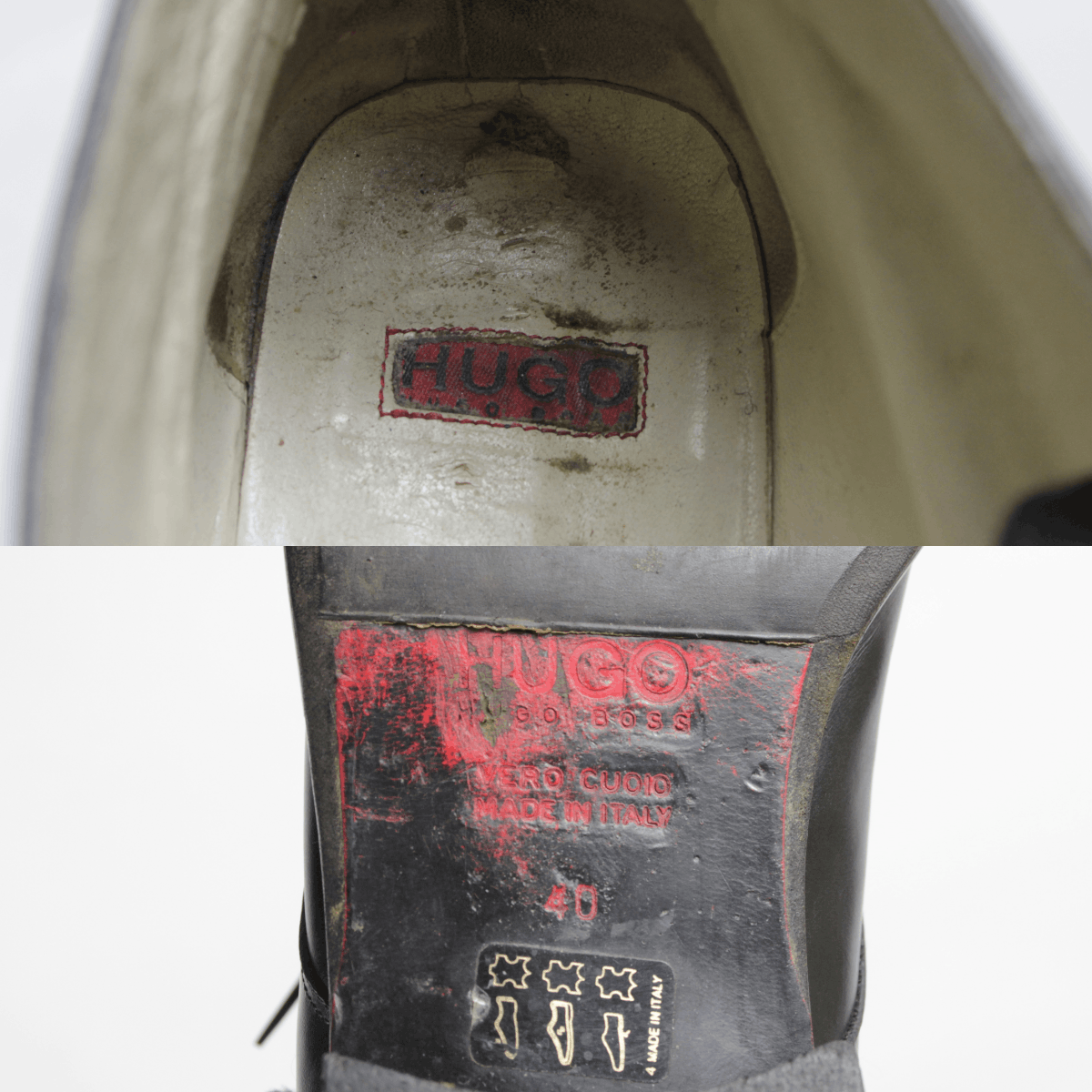Hugo Boss 00S Square Toe Avant Garde Y2K Boots Vintage Size US 10 / IT 40 - 14 Thumbnail
