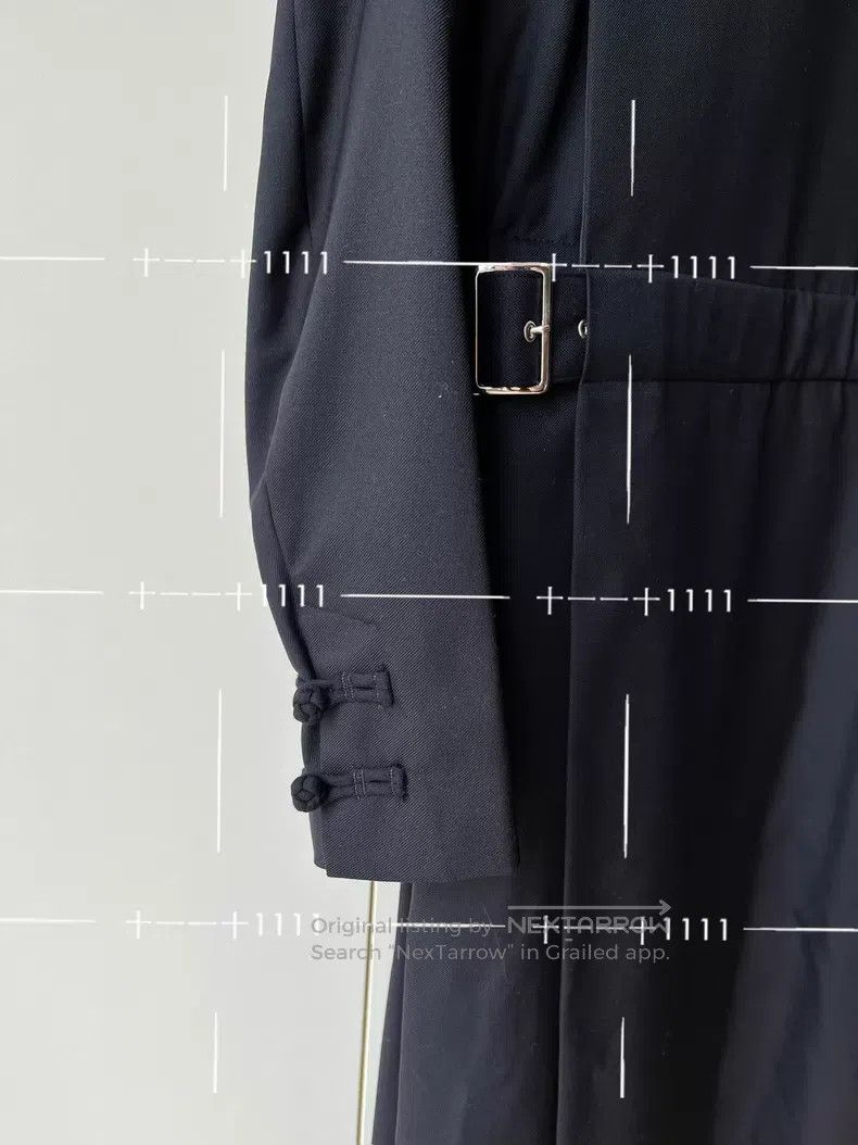 Comme des Garcons Comme Des Garcons Chinese style buckle wool coat Size XS / US 0-2 / IT 36-38 - 6 Thumbnail
