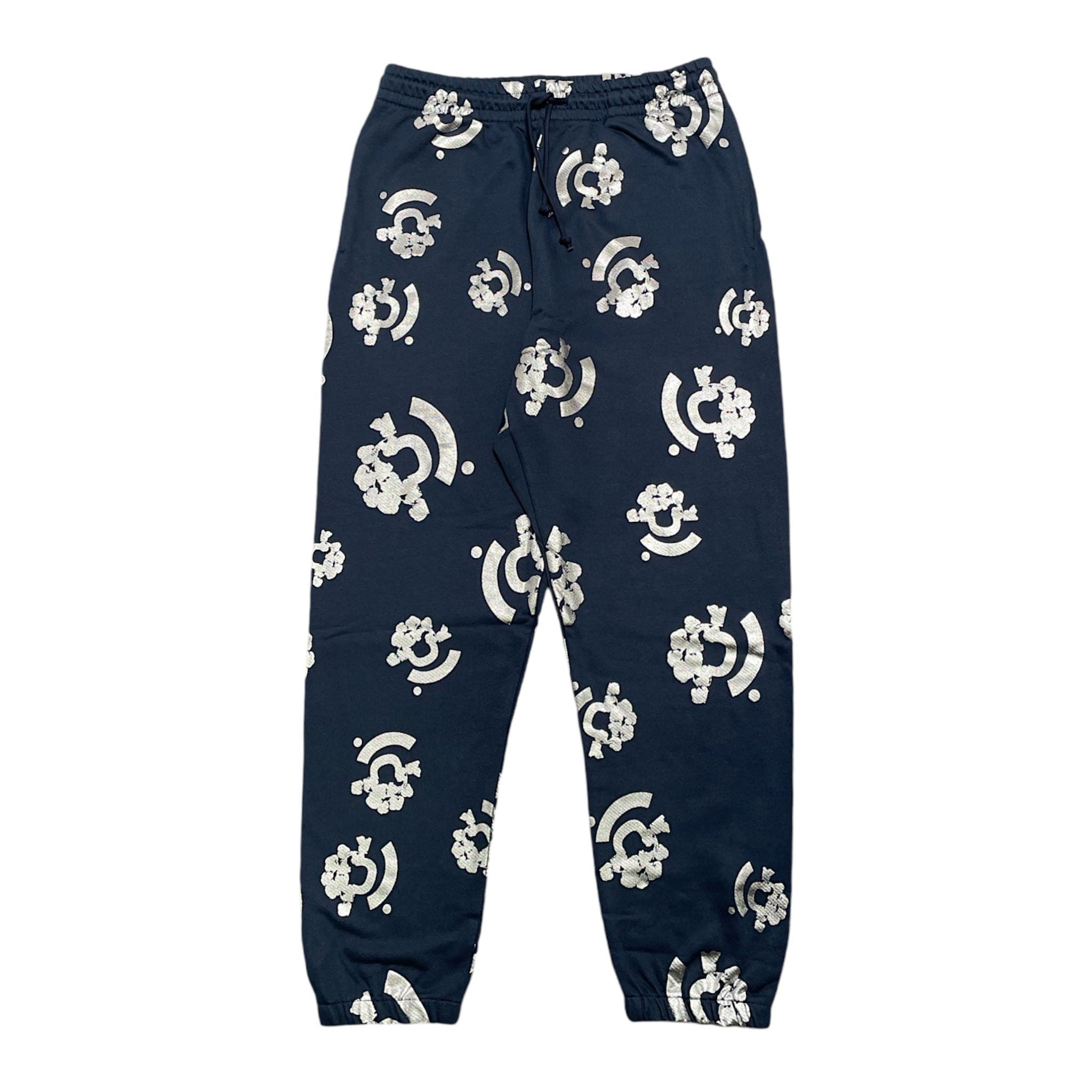 DENIM TEARS x Bstroy Sweatpants Navy Silver Size US 30 / EU 46 - 1 Thumbnail
