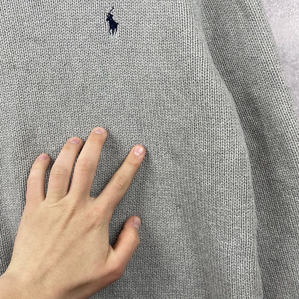 Polo Ralph Lauren Vintage Polo Ralph Lauren Sweater Gray Knit Cotton Size US M / EU 48-50 / 2 - 6 Thumbnail