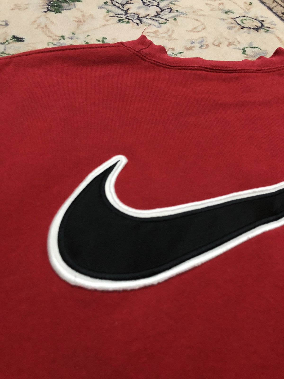 Nike × Vintage Vintage Nike Sweatshirt Biglogo Swoosh Double Side Logo Size US M / EU 48-50 / 2 - 4 Thumbnail