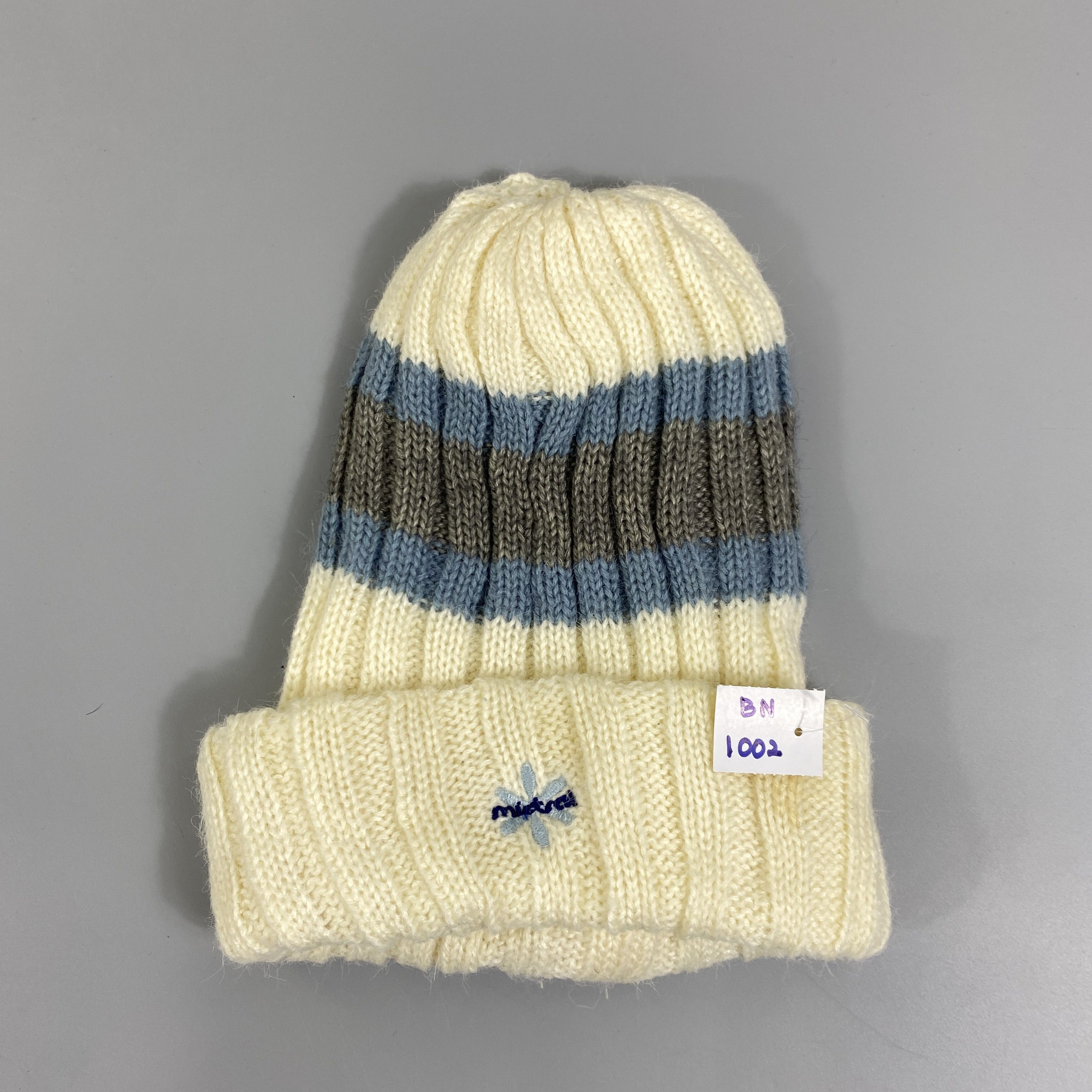 Japanese Brand Striped Snow Cap Beanie Hat -BN1002 Size ONE SIZE - 6 Thumbnail