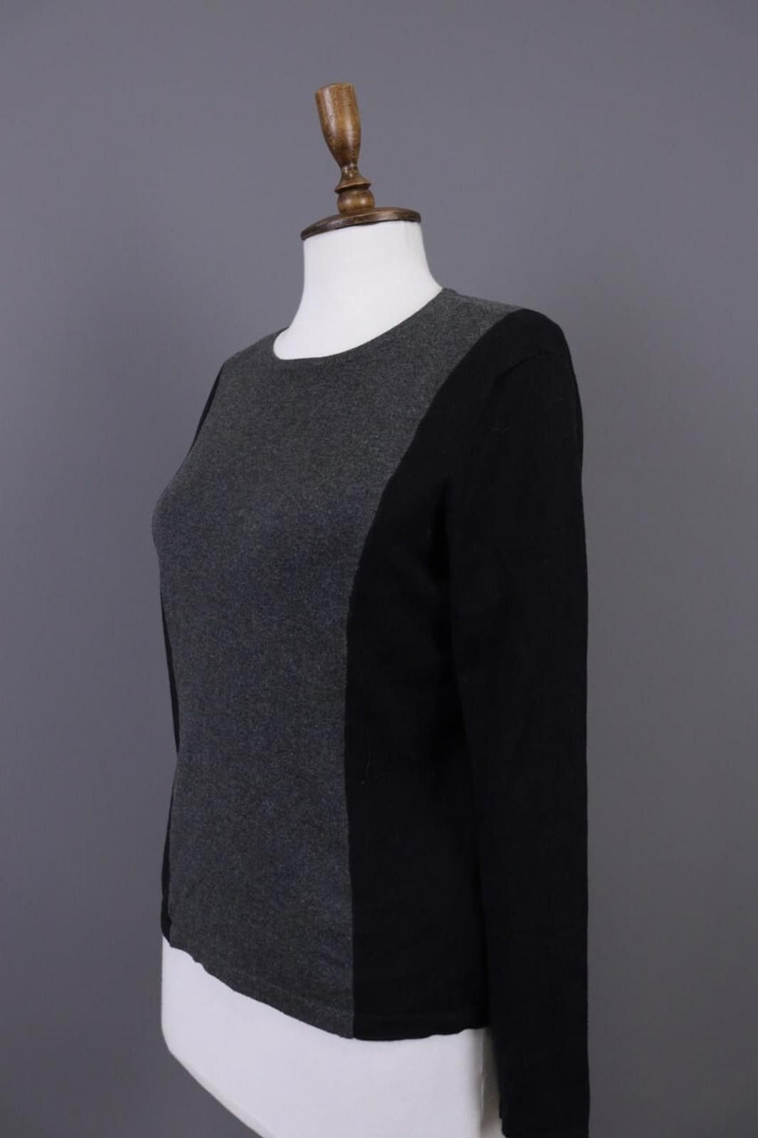 Lauren Ralph Lauren Lauren Ralph Lauren Gray Stripe Pullover Sweater Size M Size M / US 6-8 / IT 42-44 - 6 Thumbnail