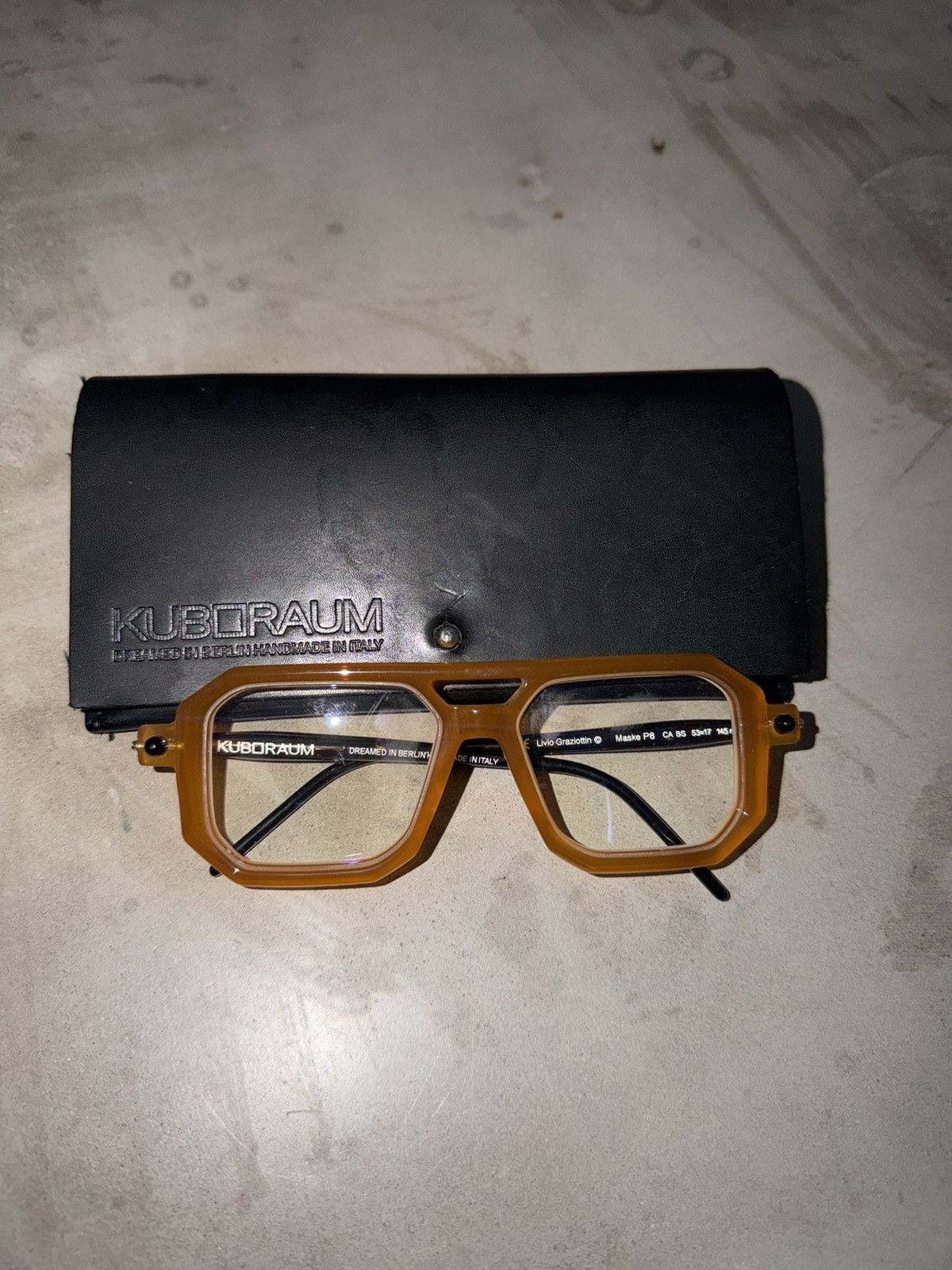 Kuboraum Kuboraum P8 Brown Size ONE SIZE - 2 Thumbnail